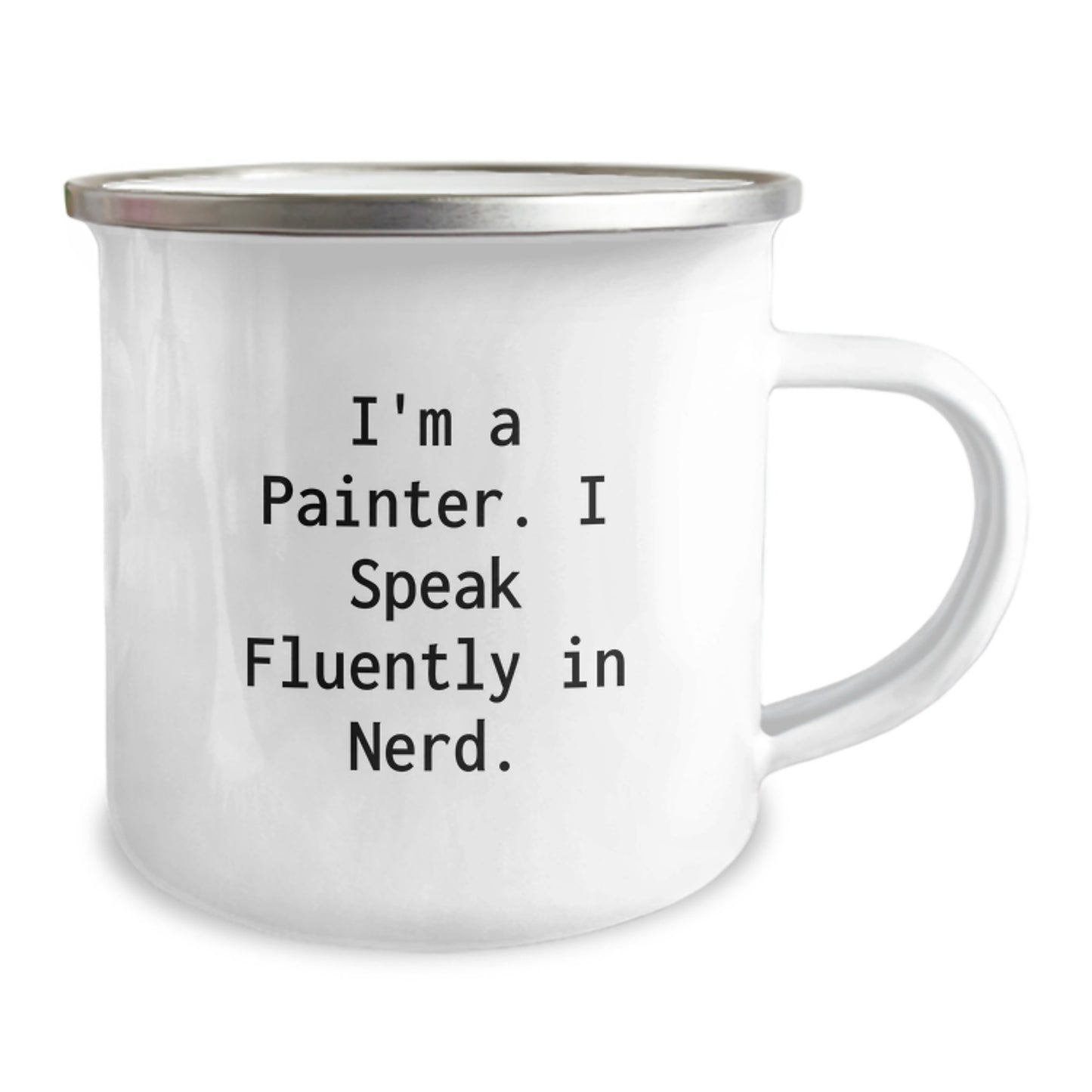 Painter Keepsake Camping Mug for Him Birthday Gift - Image 2