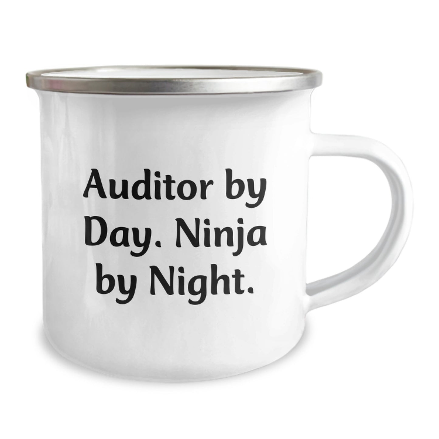 Auditor Gifts from Friends, Inspirational Camping Mug for Men, Graduation Unique Gifts from Family to Friends - Image 2