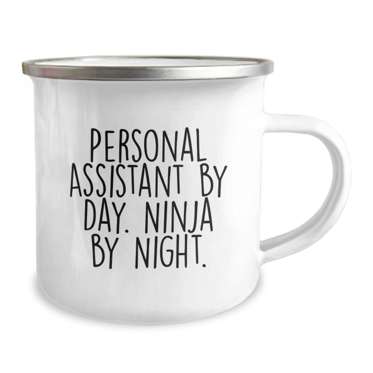 Personal Assistant Gift for Him A Humorous Keepsake Camping Mug - Image 2