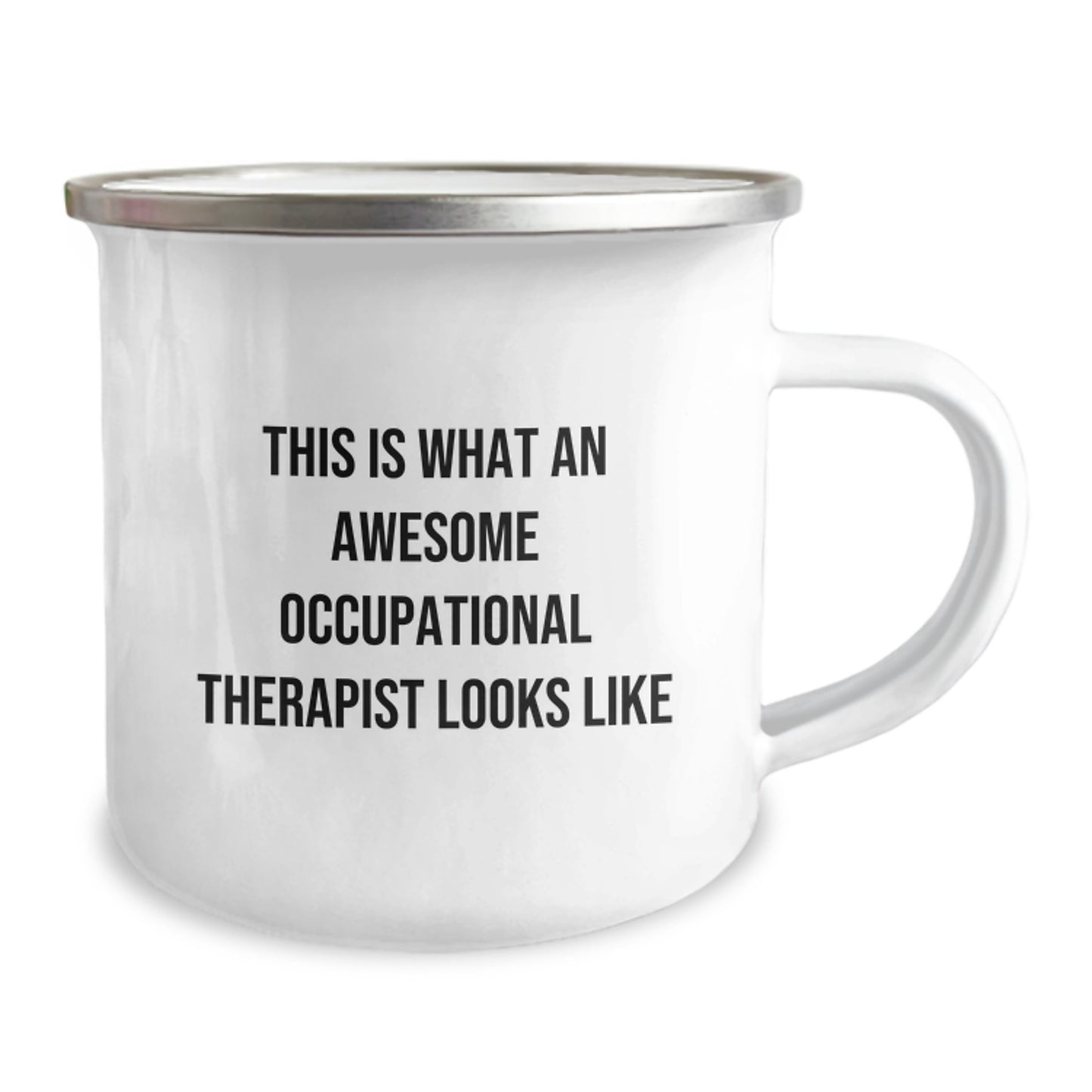 Funny Gifts for Occupational Therapist Men Camping Mug - Awesome Quote, Perfect for Graduation Unique Gifts from Friends - Image 2