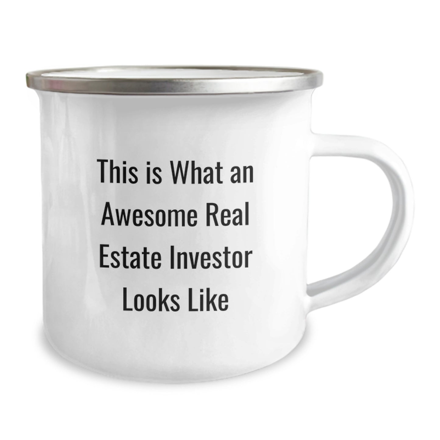 Funny Real Estate Investor Gifts from Men, Unique Camping Mug for Valentine's Inspirational Quotes, This Is What An Awesome Real Estate Investor Looks Like - Image 2