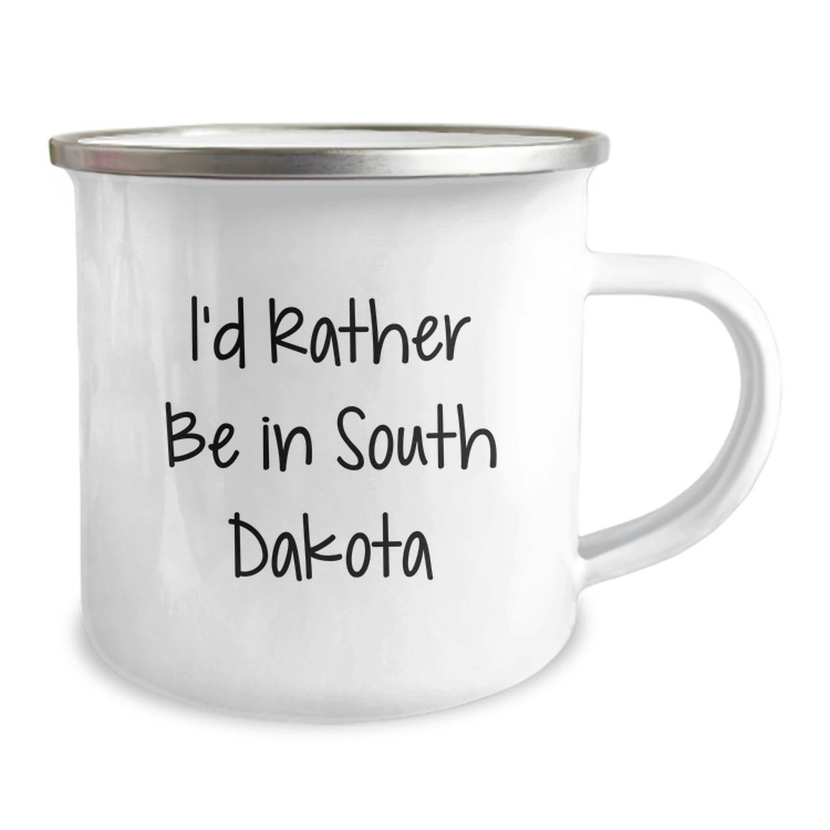 South Dakota Camping Mug Gift for Him - I'd Rather Be Keepsake - Image 2