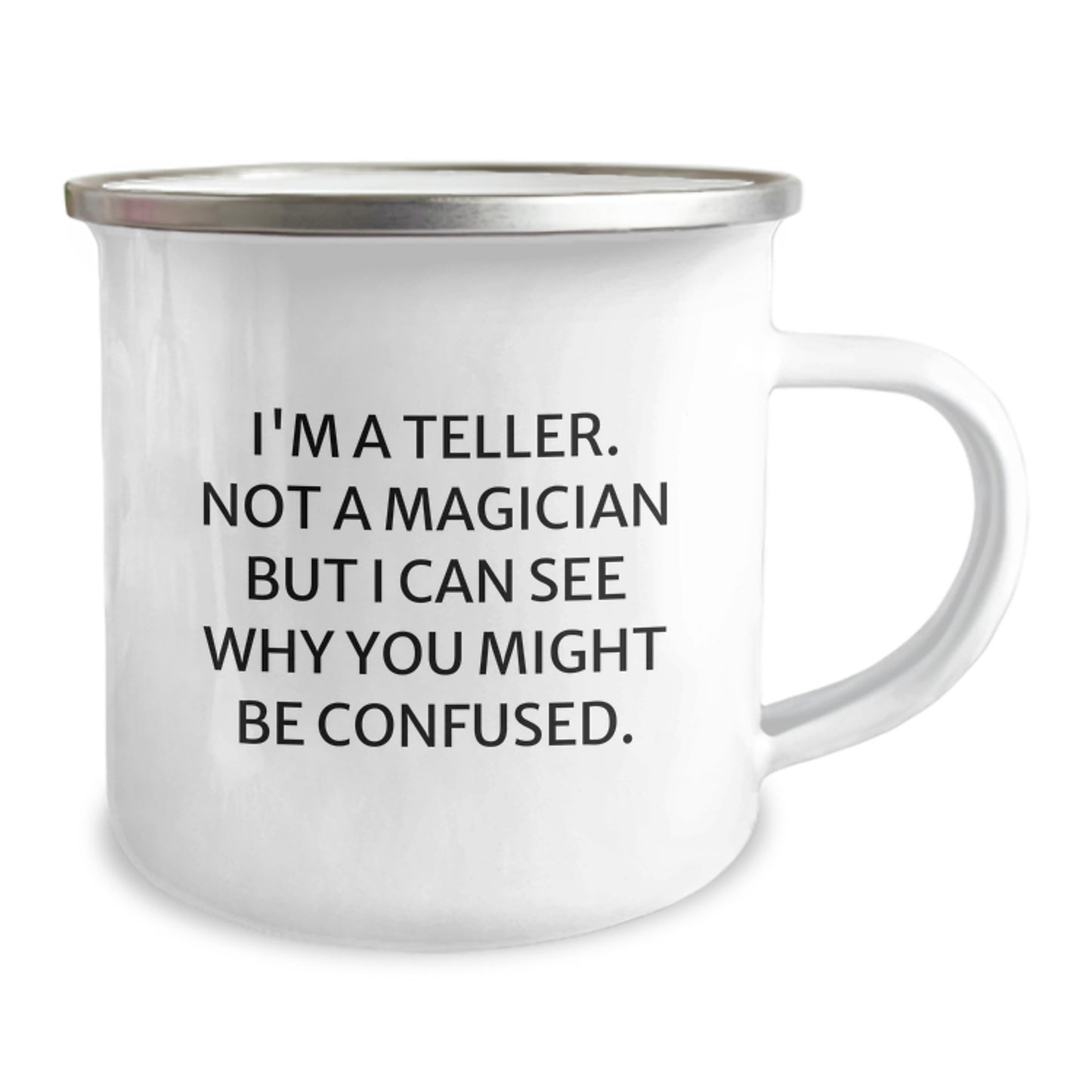Funny Teller Camping Mug Gifts from Men to Women - Perfect for Friends and Family on Christmas Day - Image 2