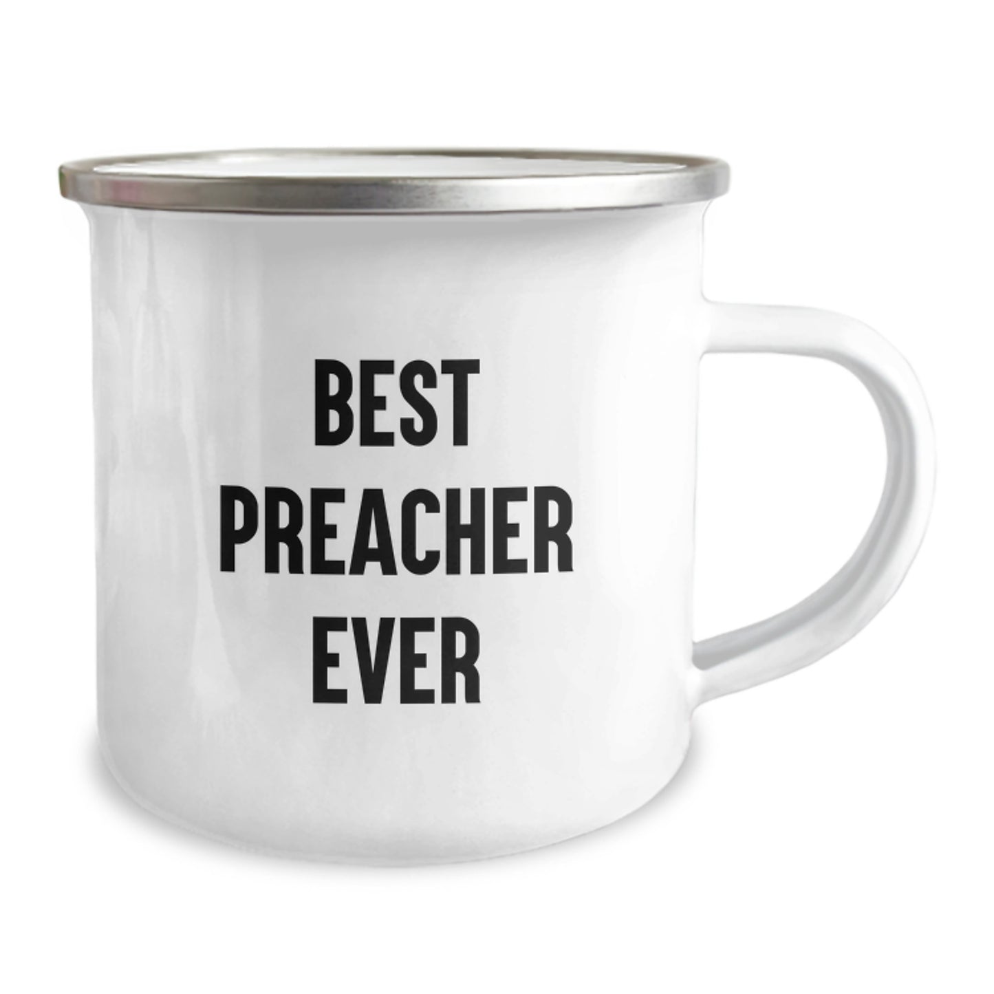 Birthday Gift for Her Keepsake Camping Mug – Best Preacher Ever - Image 2