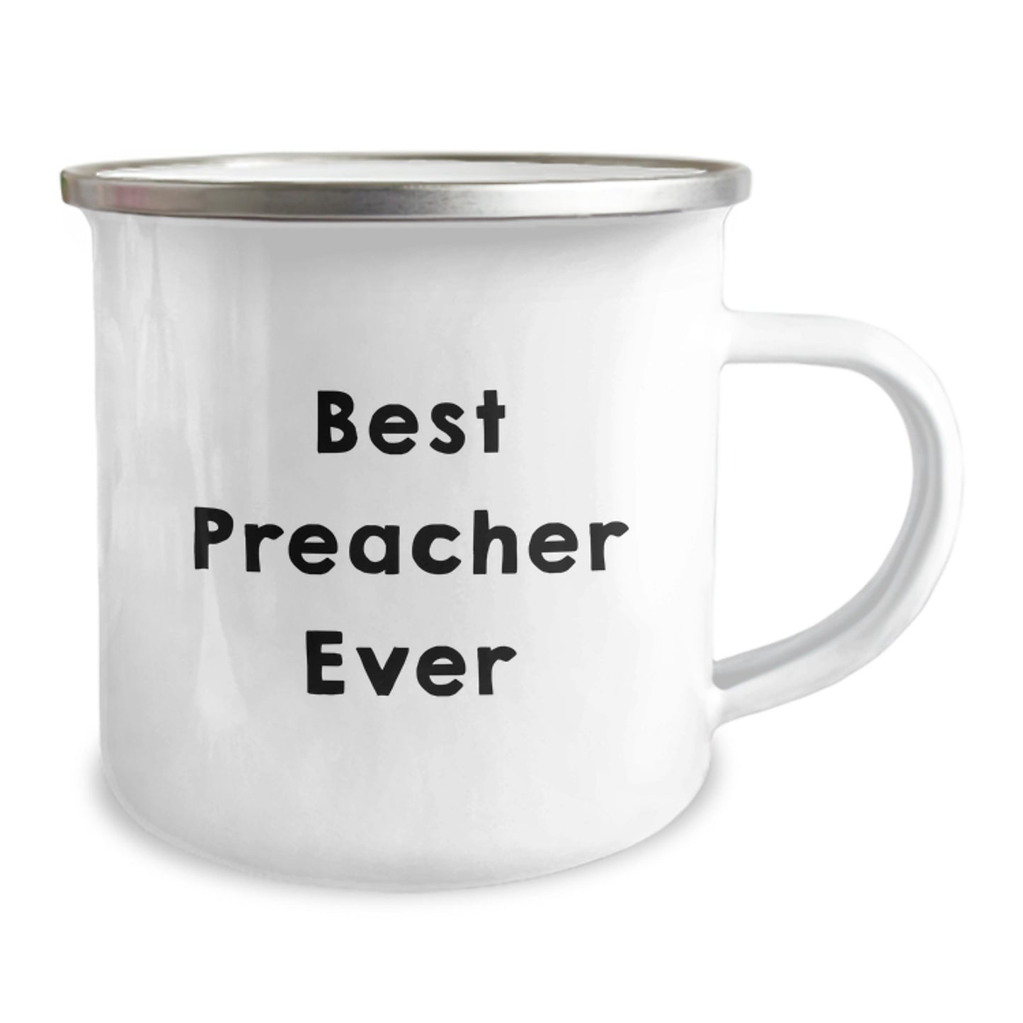 For Him Keepsake Birthday Gift Best Preacher Ever Camping Mug - Image 2