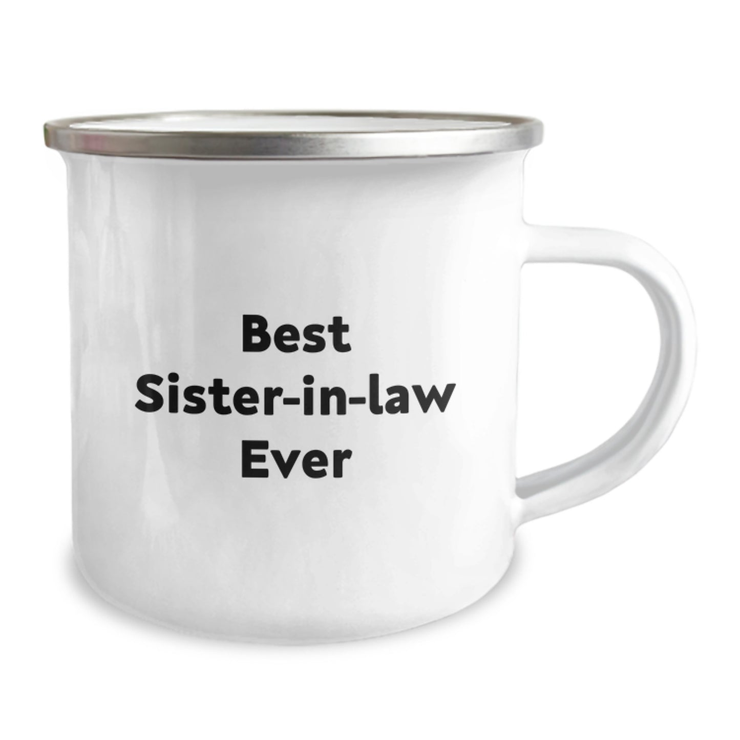 Sister-in-law Keepsake Stainless Camping Mug Birthday Gift for Him - Image 2