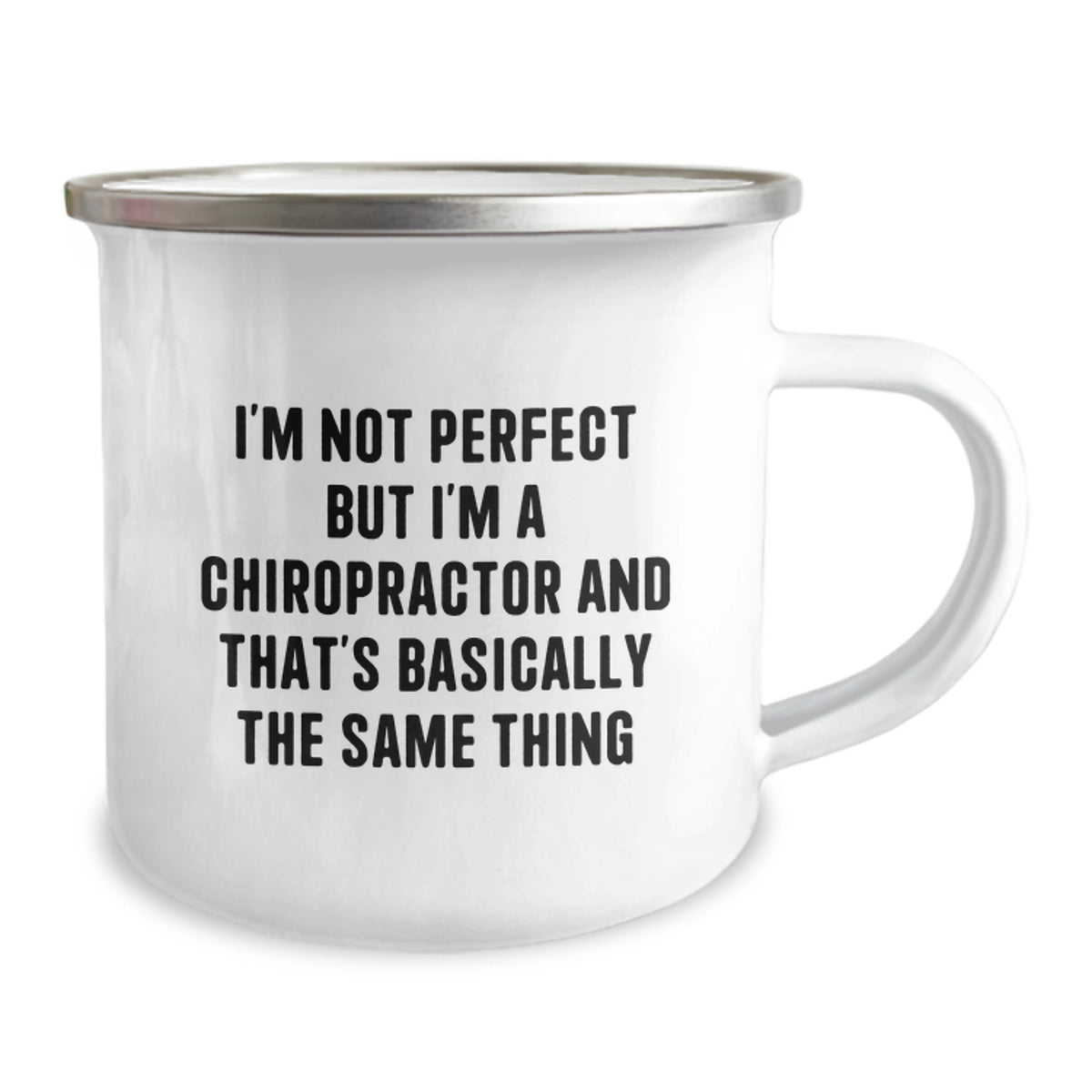 Christmas Gift for Her - Funny Chiropractor Camping Mug Present - Image 2