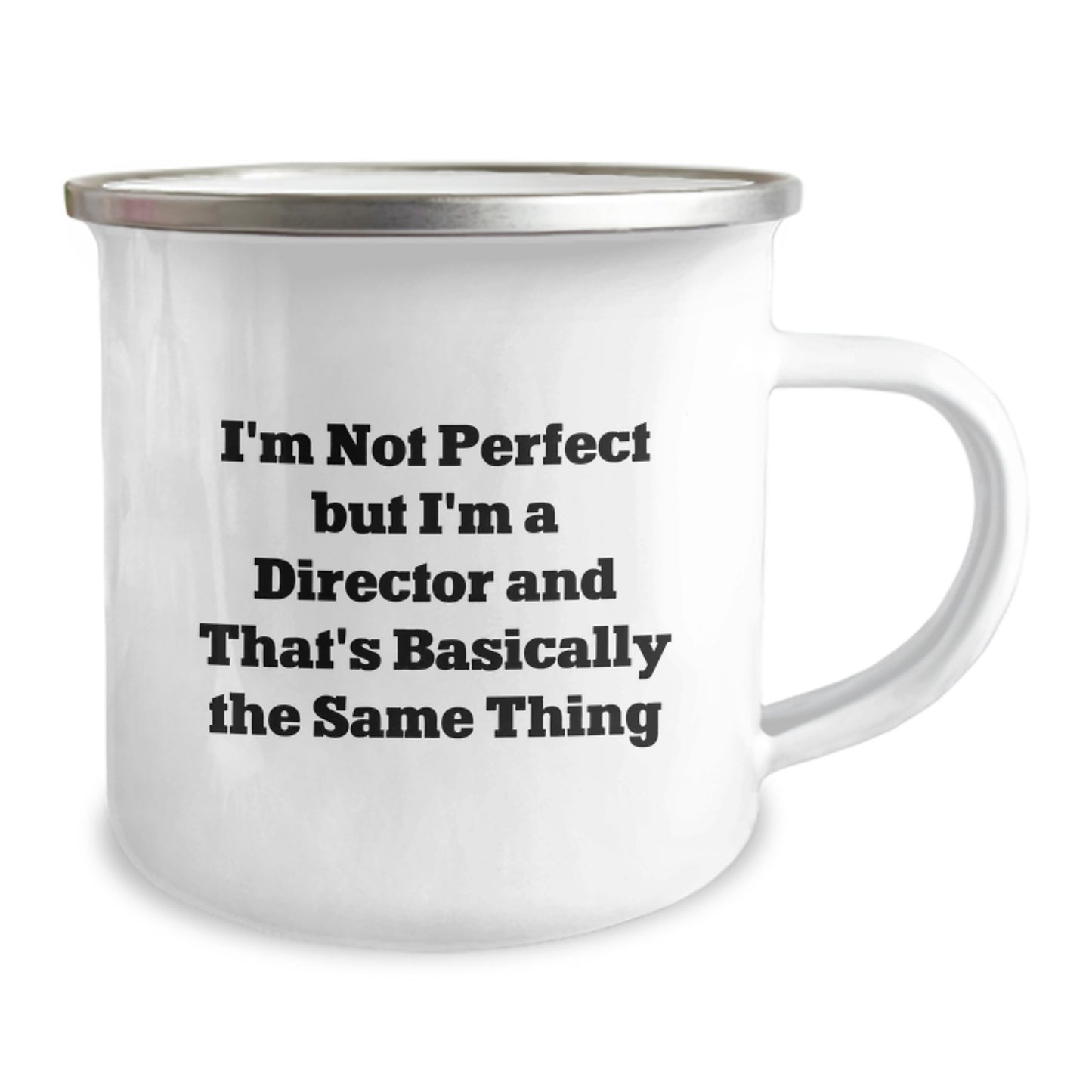 Cheeky Director Keepsake Camping Mug for Neighbors Birthday Gift - Image 2