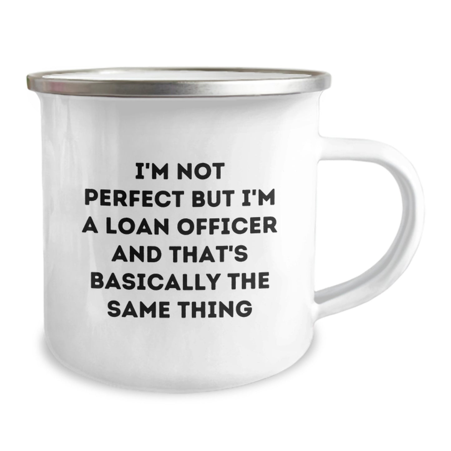 Birthday Gift Camping Mug for Her Present – Loan Officer Humor - Image 2
