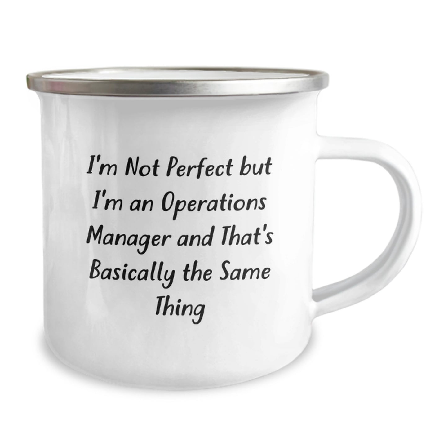 Funny Operations Manager Camping Mug Gift from Friends for Operations Manager on Valentine's - Image 2