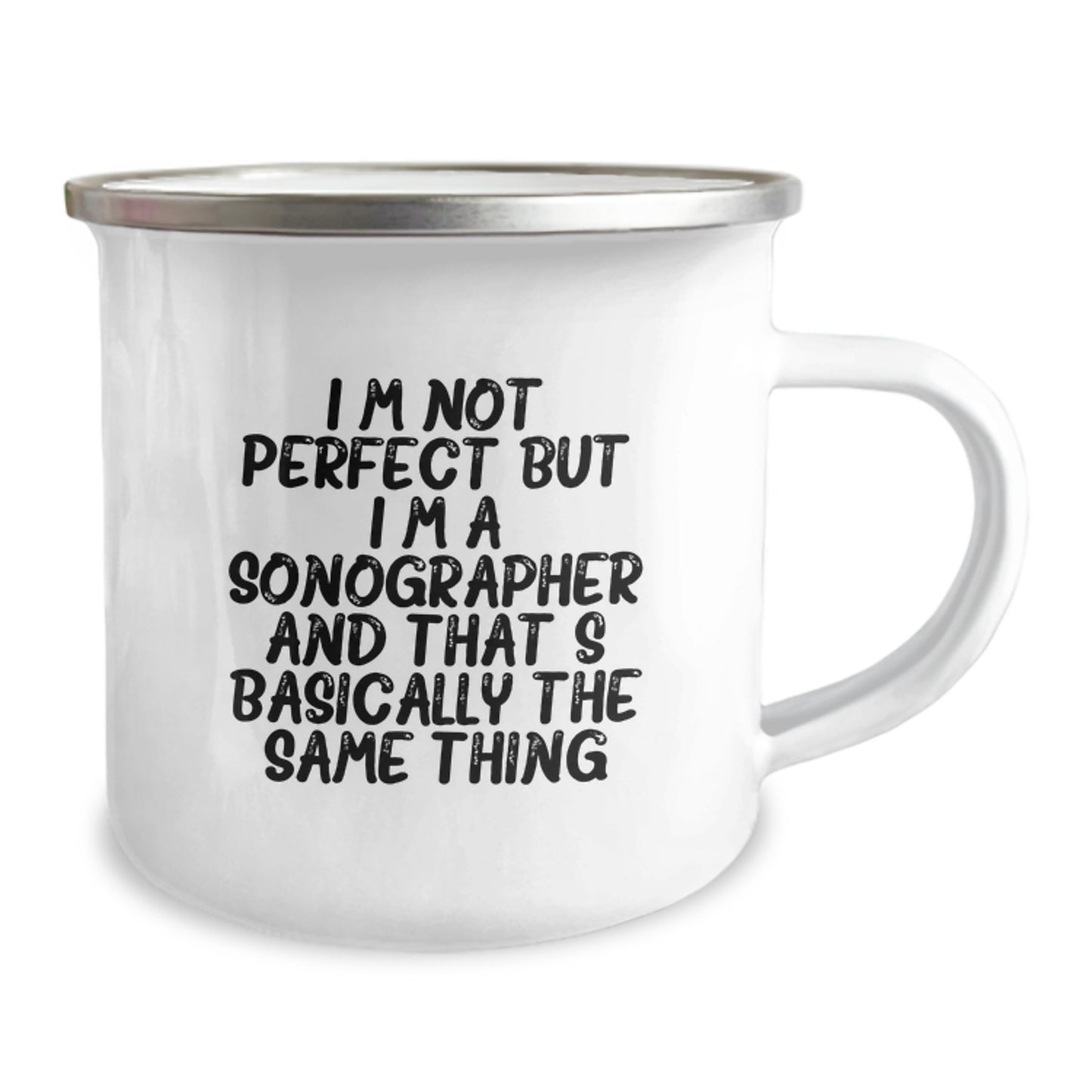 Sonographer Keepsake Camping Mug Birthday Gift for Him - Image 2