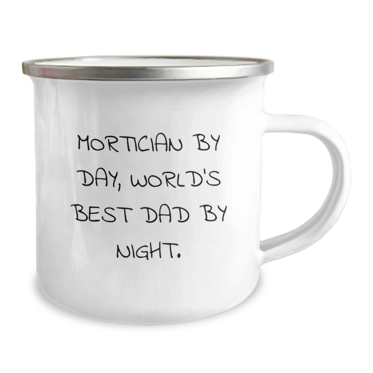 Birthday Gift Camping Mug for Her Present – Mortician By Day, World's - Image 2