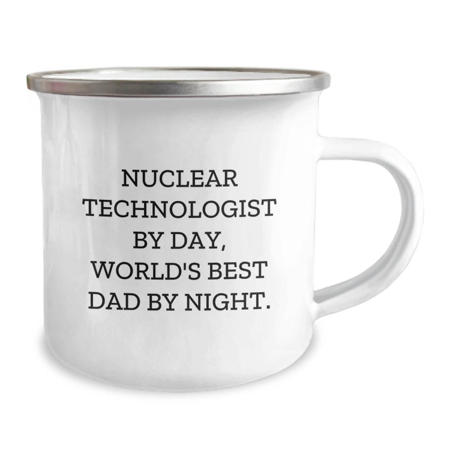 Nuclear Technologist Keepsake Camping Mug for Him Birthday Gift - Image 2