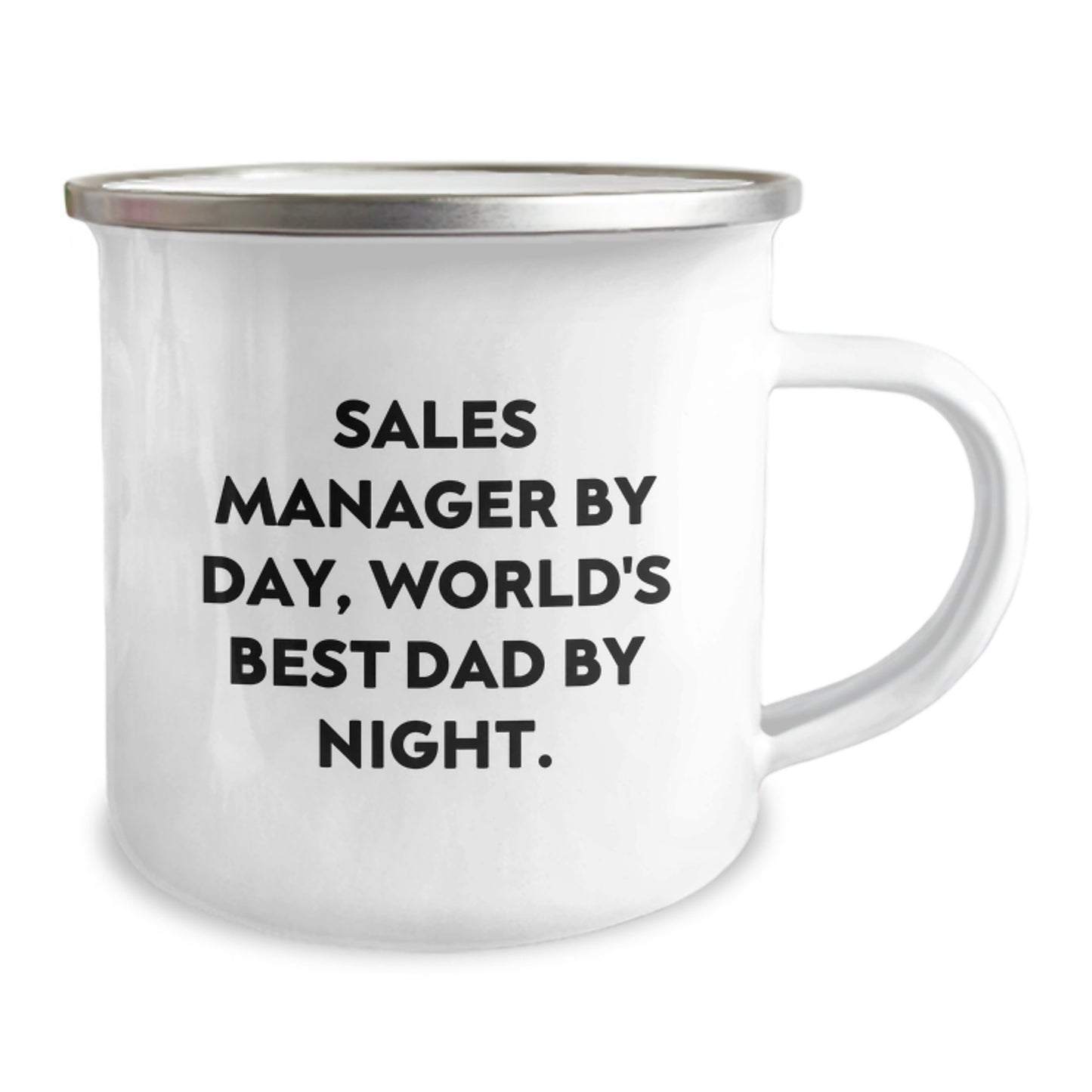 Sales Manager Keepsake Camping Mug for Him Birthday Gift - Image 2
