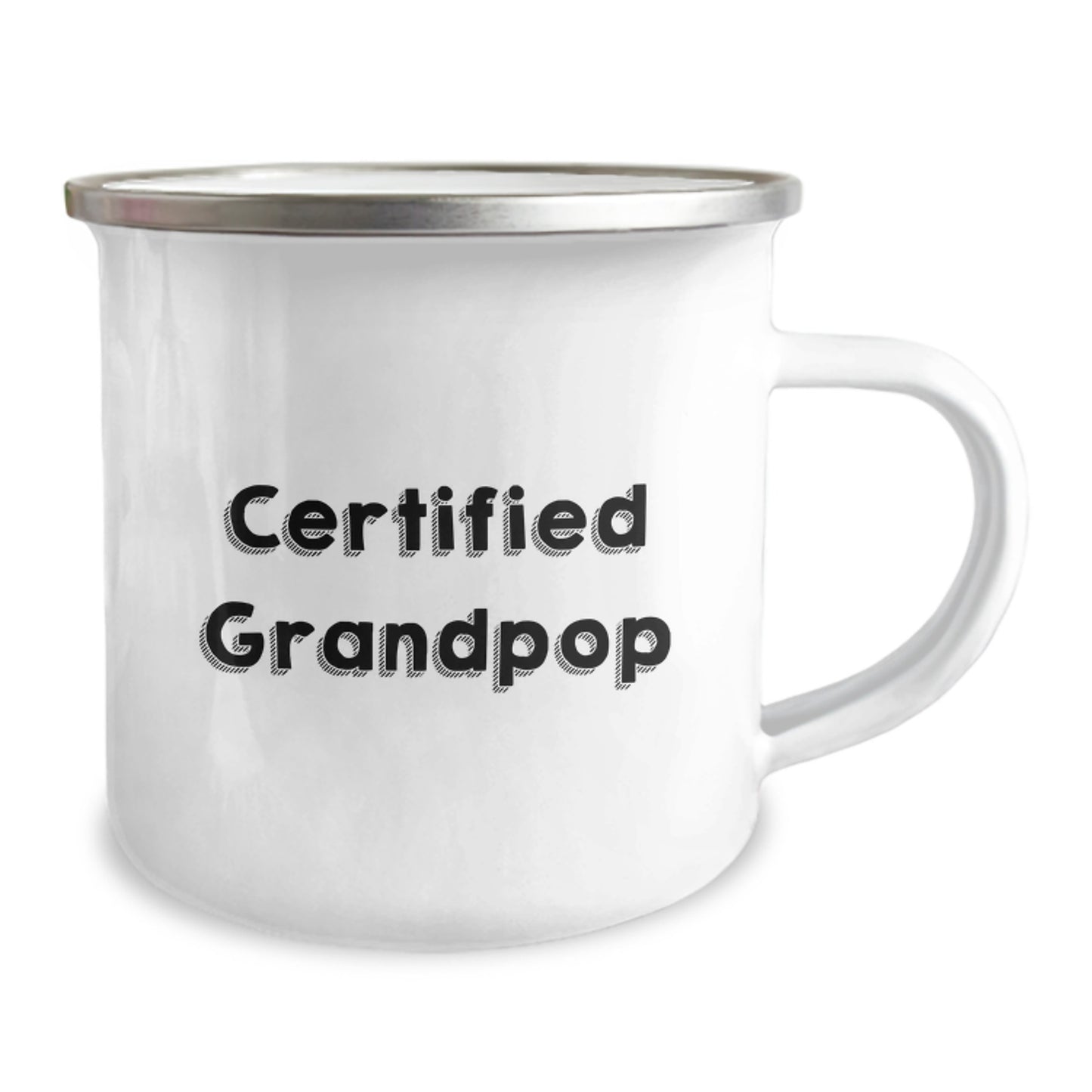 Funny Grandpop Gifts - Camping Mug for Outdoor Adventures, Birthday Unique Gifts from Grandpop to Grandkids - Image 2