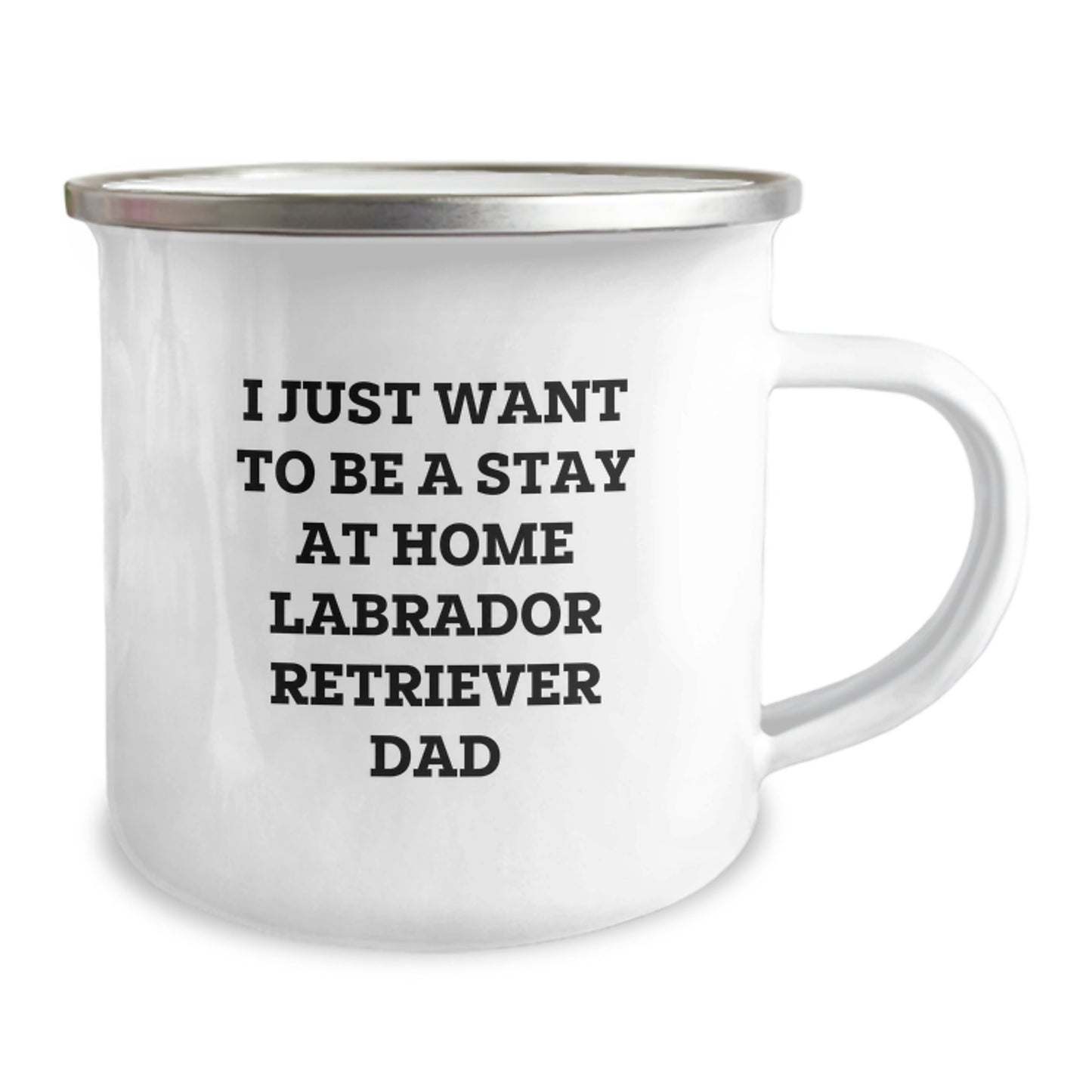 Labrador Retriever Dog Dad Humor Funny Camping Mug Gifts for Men from Family on Birthday Unique - Image 2