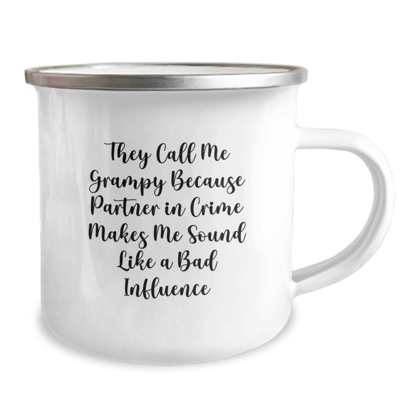 Funny Grampy Birthday Unique Gifts for Him Camping Mug, Gifts from Family and Friends - Image 2