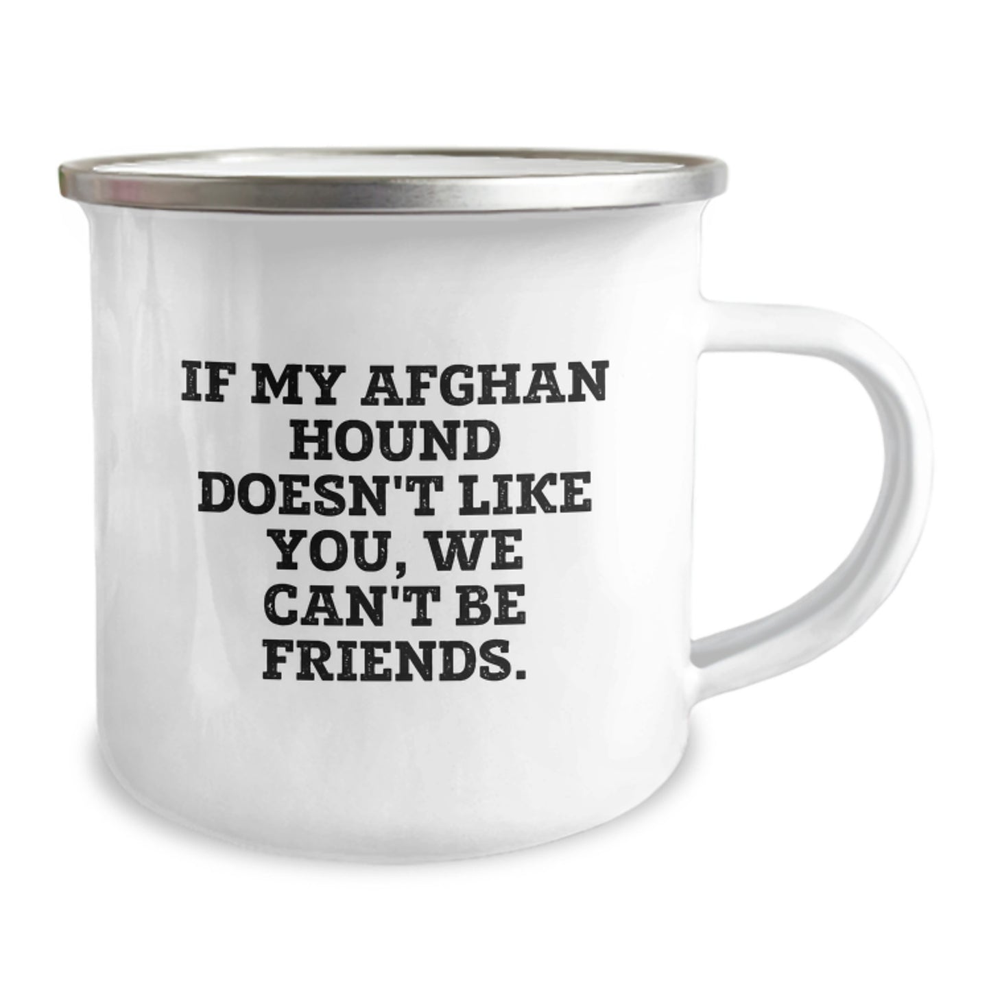 Funny Afghan Hound Dog Lover Gifts from Family, Friends, or Coworkers - If My Afghan Hound Doesn't Like You, We Can't Be Friends. Birthday Unique Gifts - Image 2