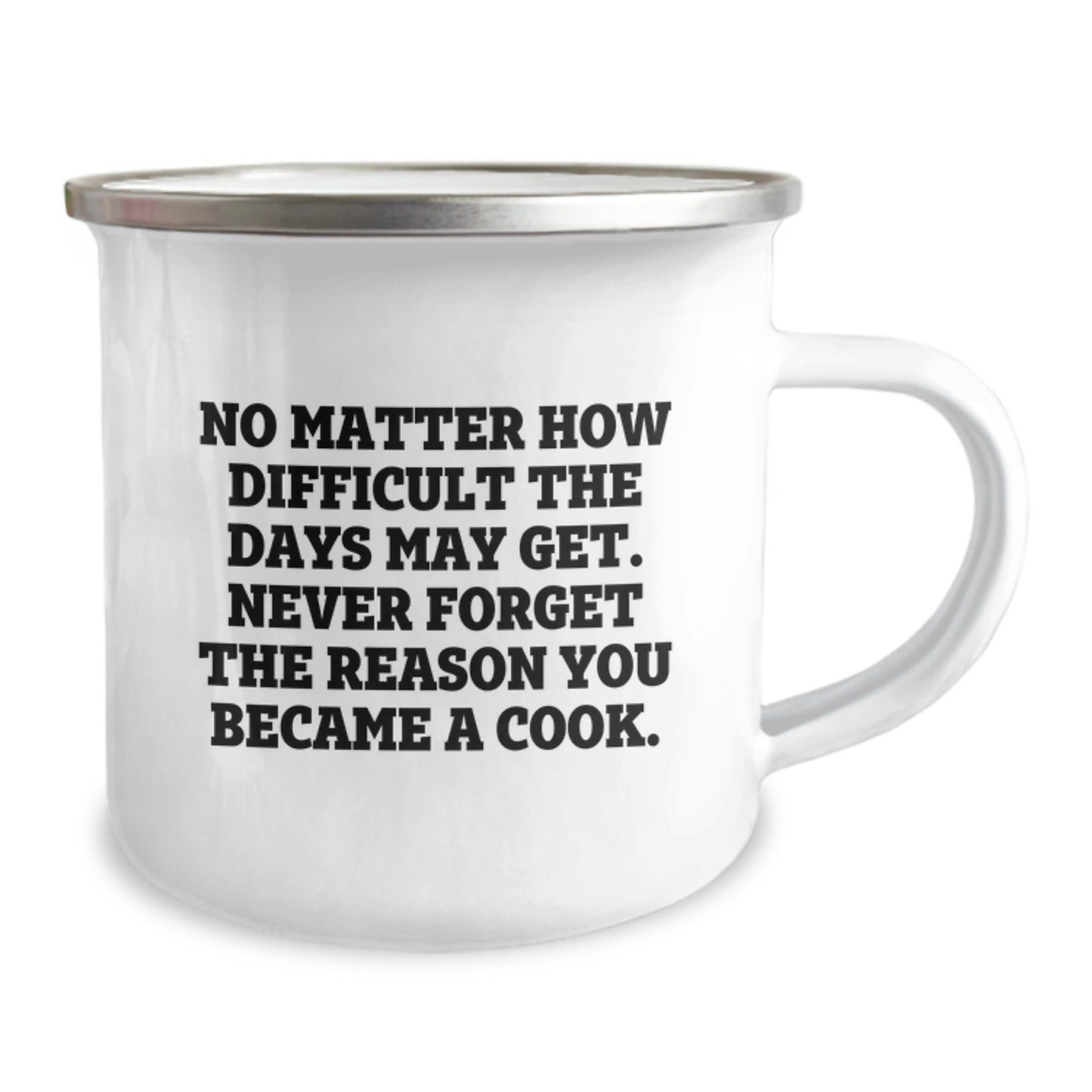 Gifts from Friends and Family - Inspirational Camping Mug for Cooks - Christmas Unique Gifts for Men and Women - Image 2