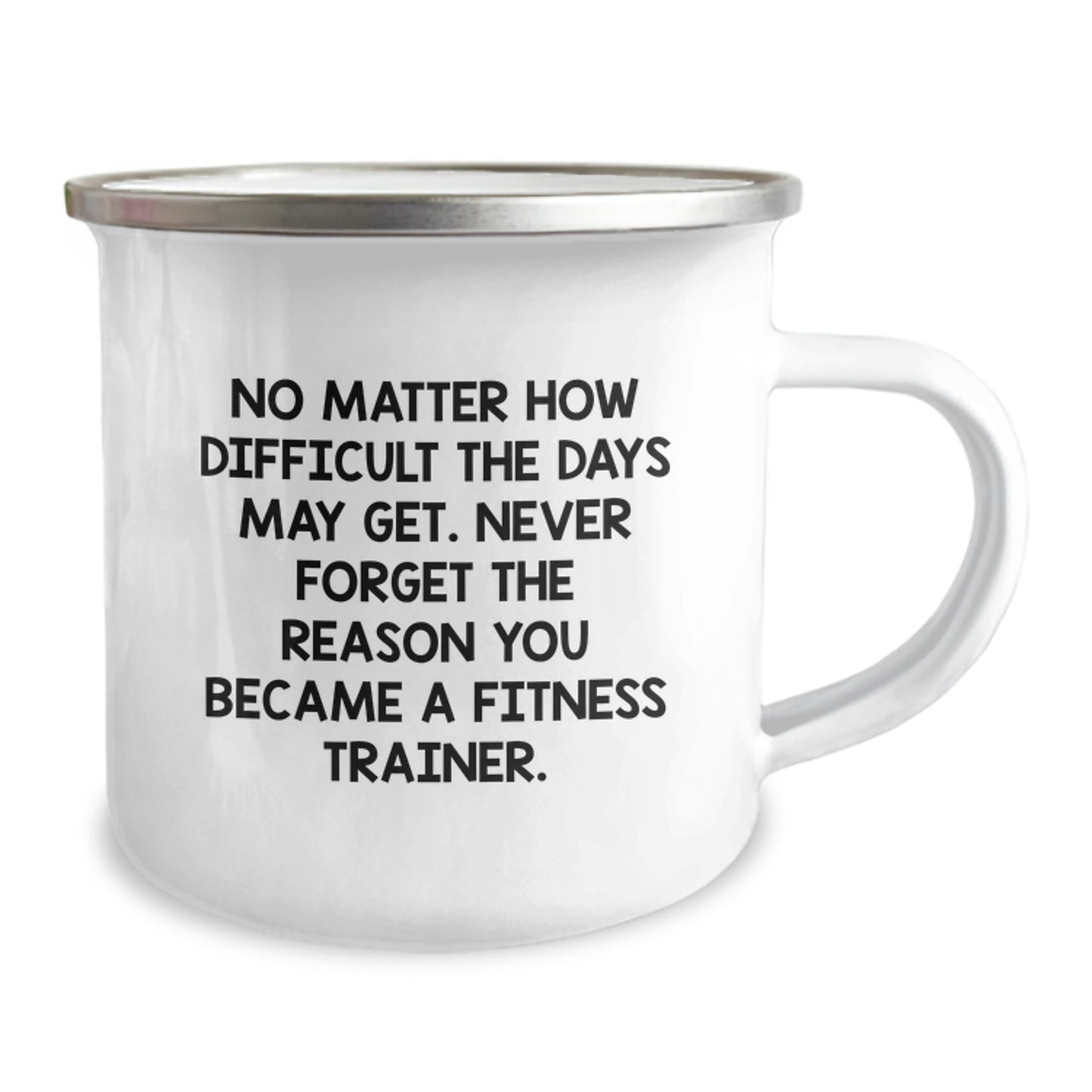 Fitness Trainer Inspiration Gifts from Men to Men, Funny Christmas Mug for Fitness Trainers, Never Forget Your Reason - Image 2
