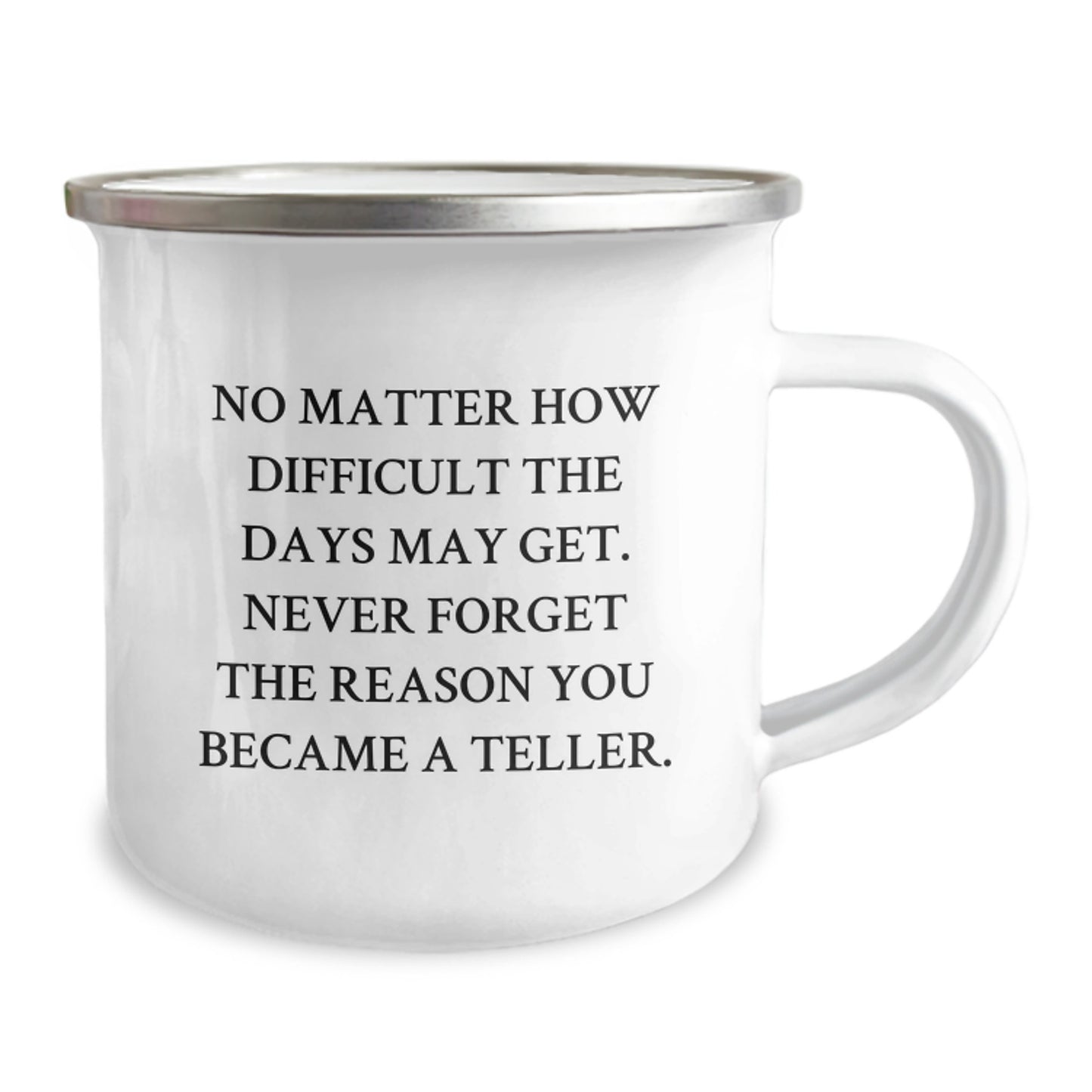 Funny Teller Gifts from Men - Inspirational Camping Mug for Teller's Birthday Unique Presents - Image 2
