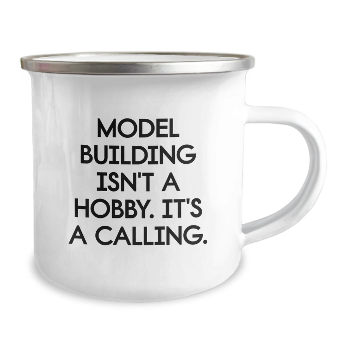 Funny Model Building Gifts for Friends from Family - Camping Mug, Model Building Isn't A Calling - Unique Christmas Unique Gifts - Image 2