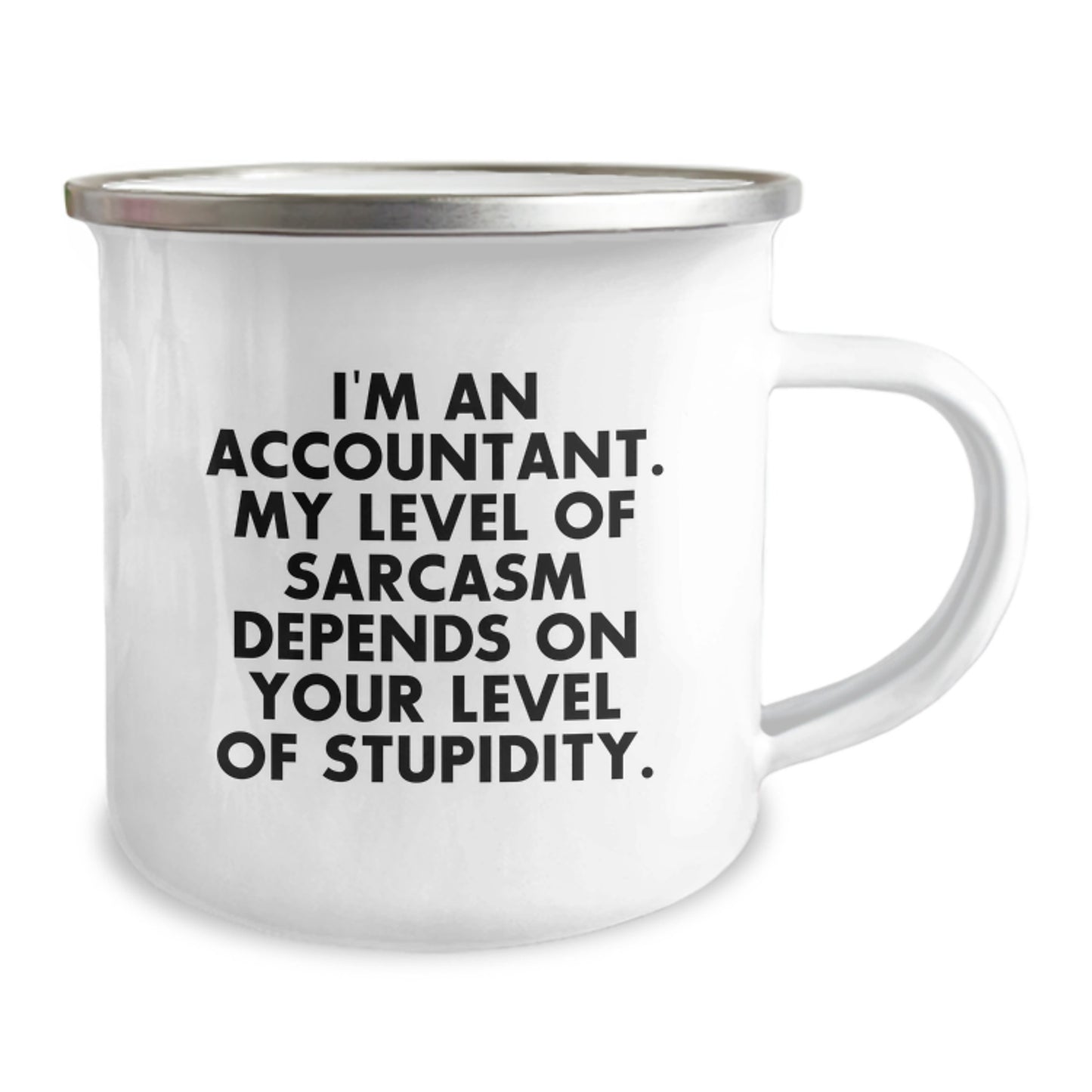 Funny Accountant Gifts from Friends Unique Christmas Mugs for Accountants, Camping, with Sarcasm Humor - Image 2