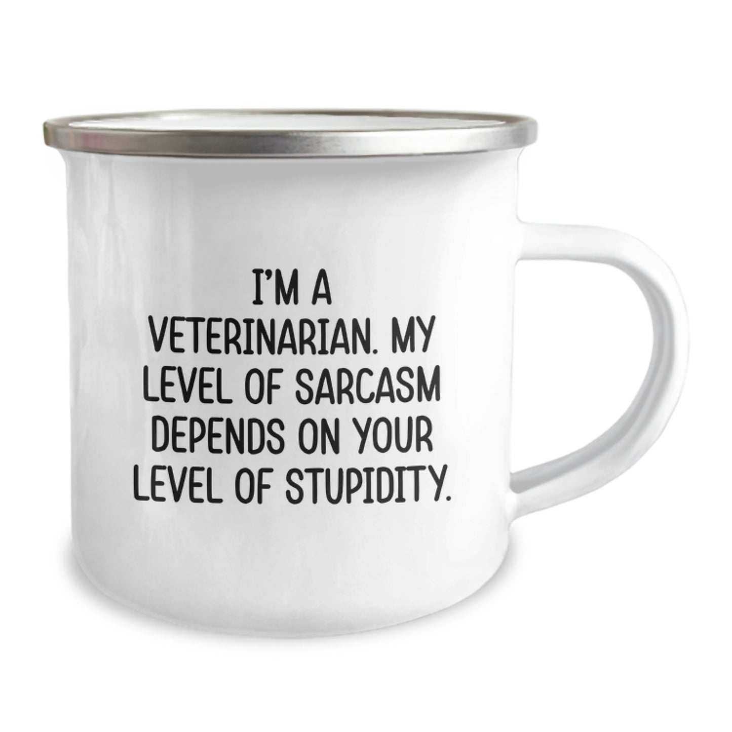 Funny Veterinarian Gifts from Friends for Him or Her, Christmas Unique Presents for Camping Lovers with Sassy Quote - Camping Mug - Image 2