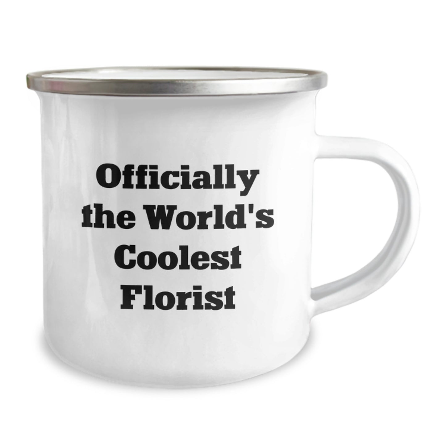 Funny Florist Gifts for Men, Women, Friends, or Family - World's Coolest Florist Camping Mug, Christmas Unique Presents - Image 2