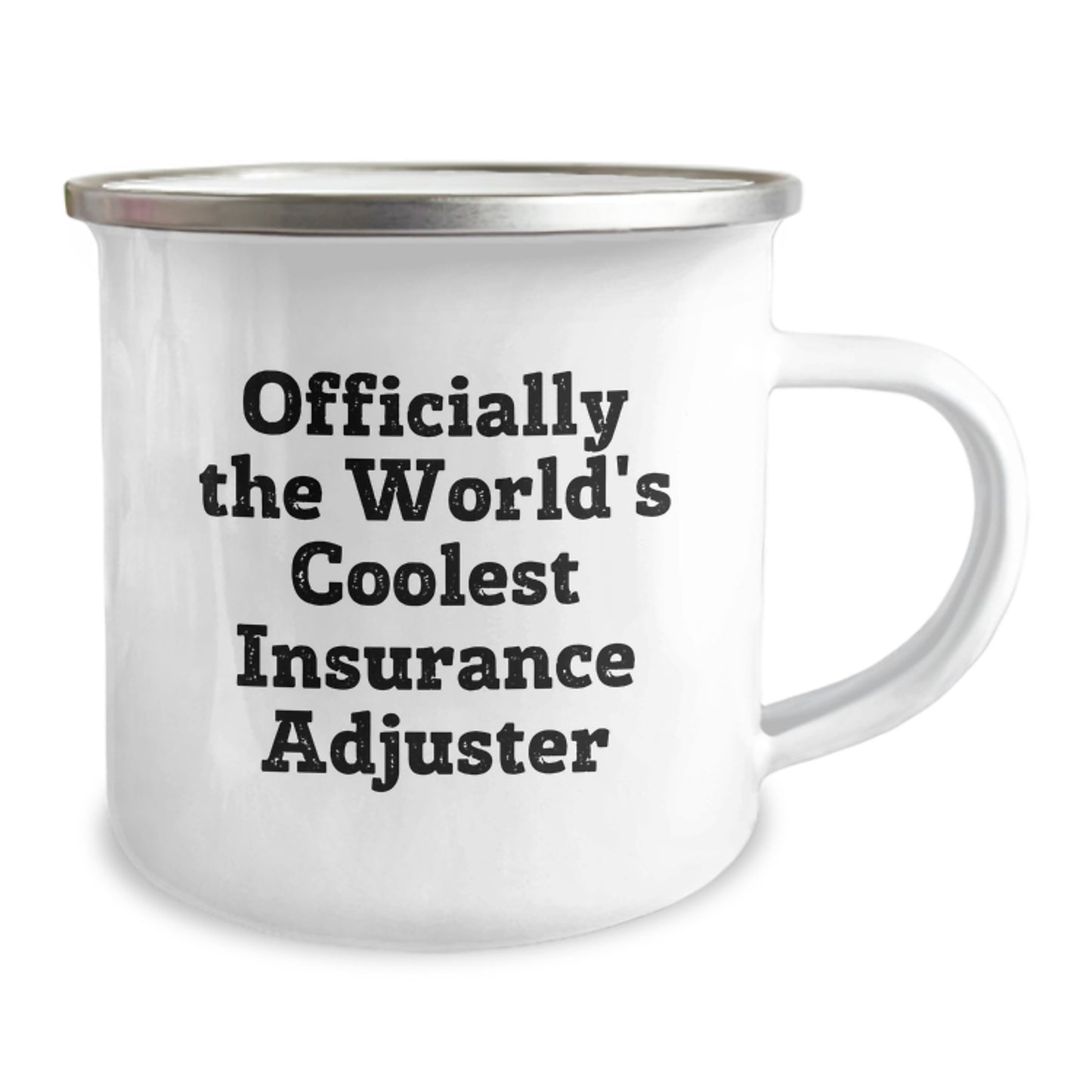 Funny Gifts for Insurance Adjuster Friends, Coolest Camping Mug Quote, Christmas Unique Gifts from Family - Image 2
