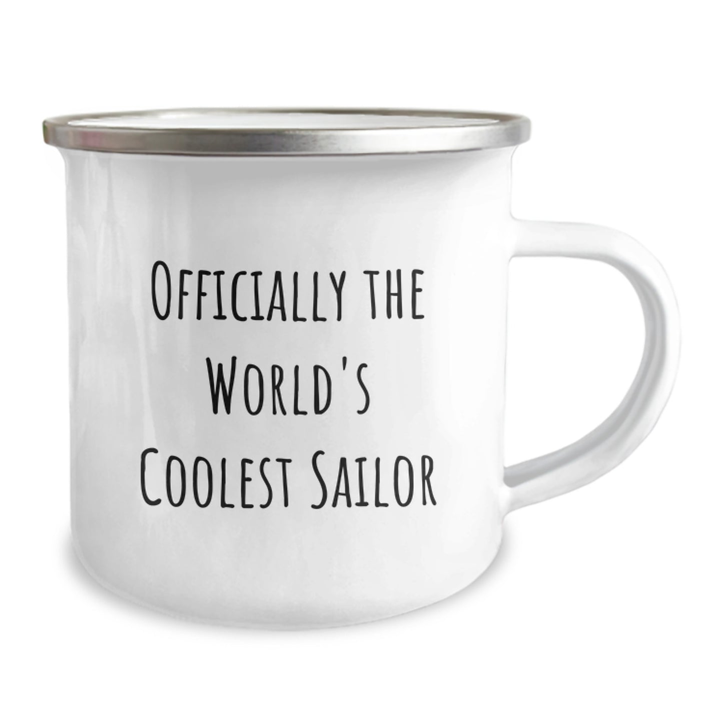 Gifts from Friends for the World's Coolest Sailor, Funny Sailor Camping Mug, Christmas Unique Gifts for Men - Image 2