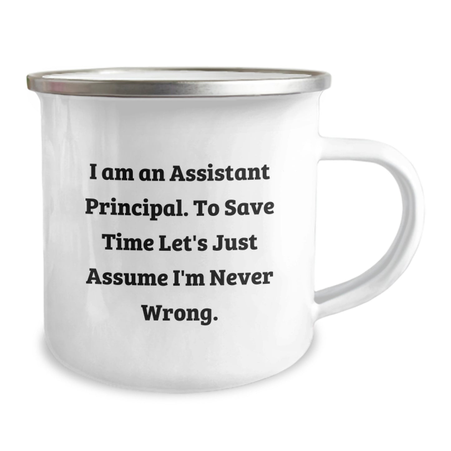 Funny Assistant Principal Gifts from Family to Assistant Principals - Camping Mug for Christmas Unique Gifts - Image 2