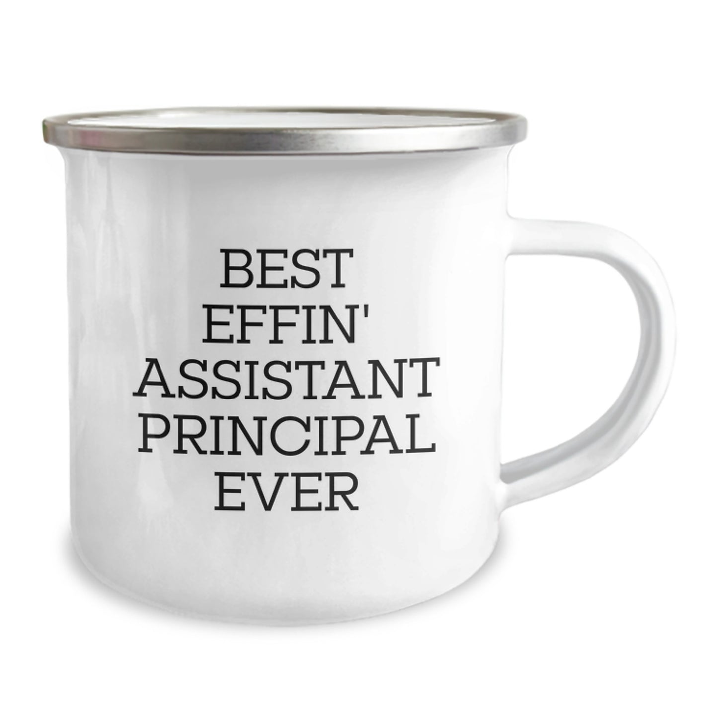 Funny Assistant Principal Gifts from Men, Best Effin' Assistant Principal Ever Camping Mug Christmas Unique Gifts for Assistant Principal - Image 2