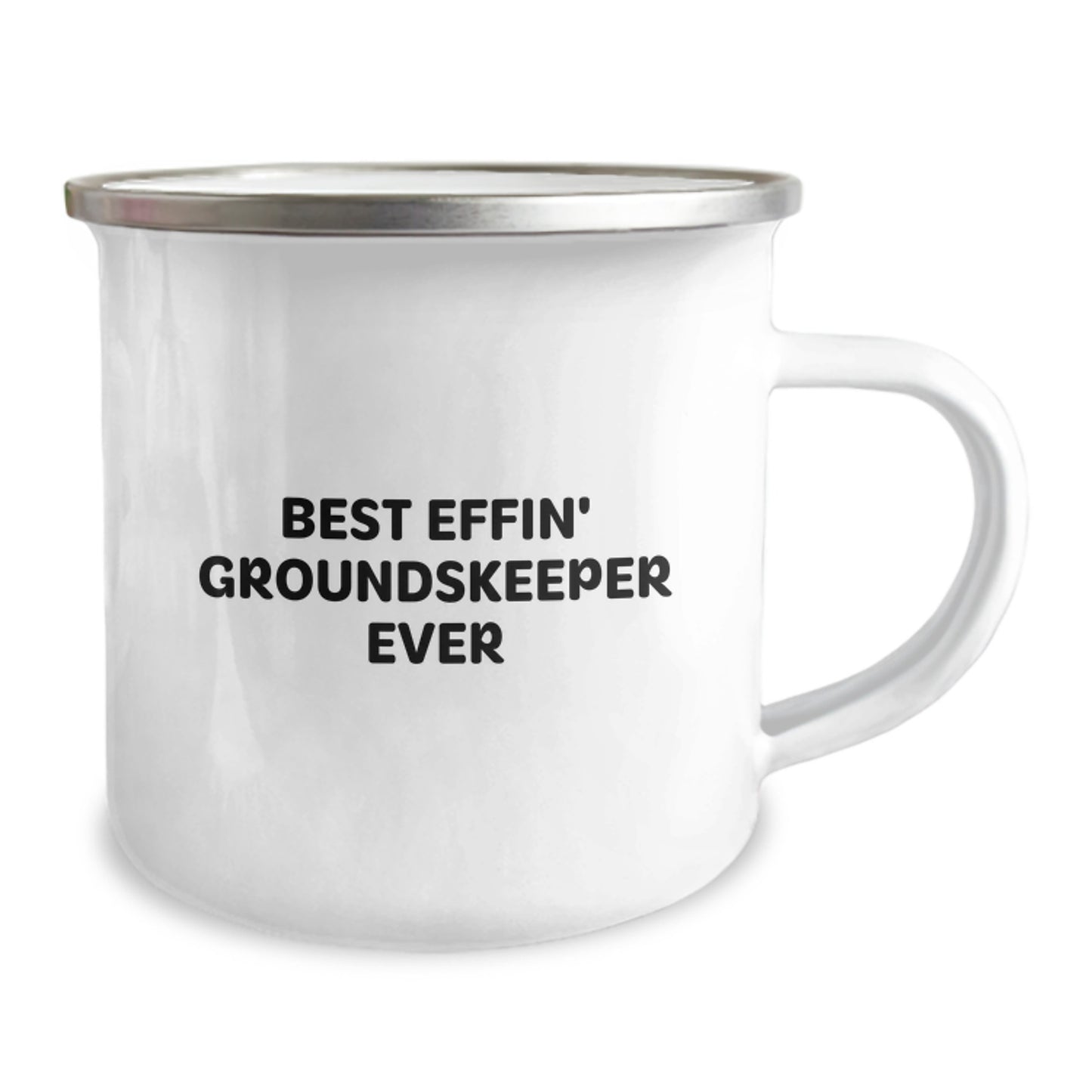 Funny groundskeeper Gifts for Men, Unique Camping Mugs for groundskeeper, Best Effin' groundskeeper Ever Christmas Unique Gifts from Friends - Image 2