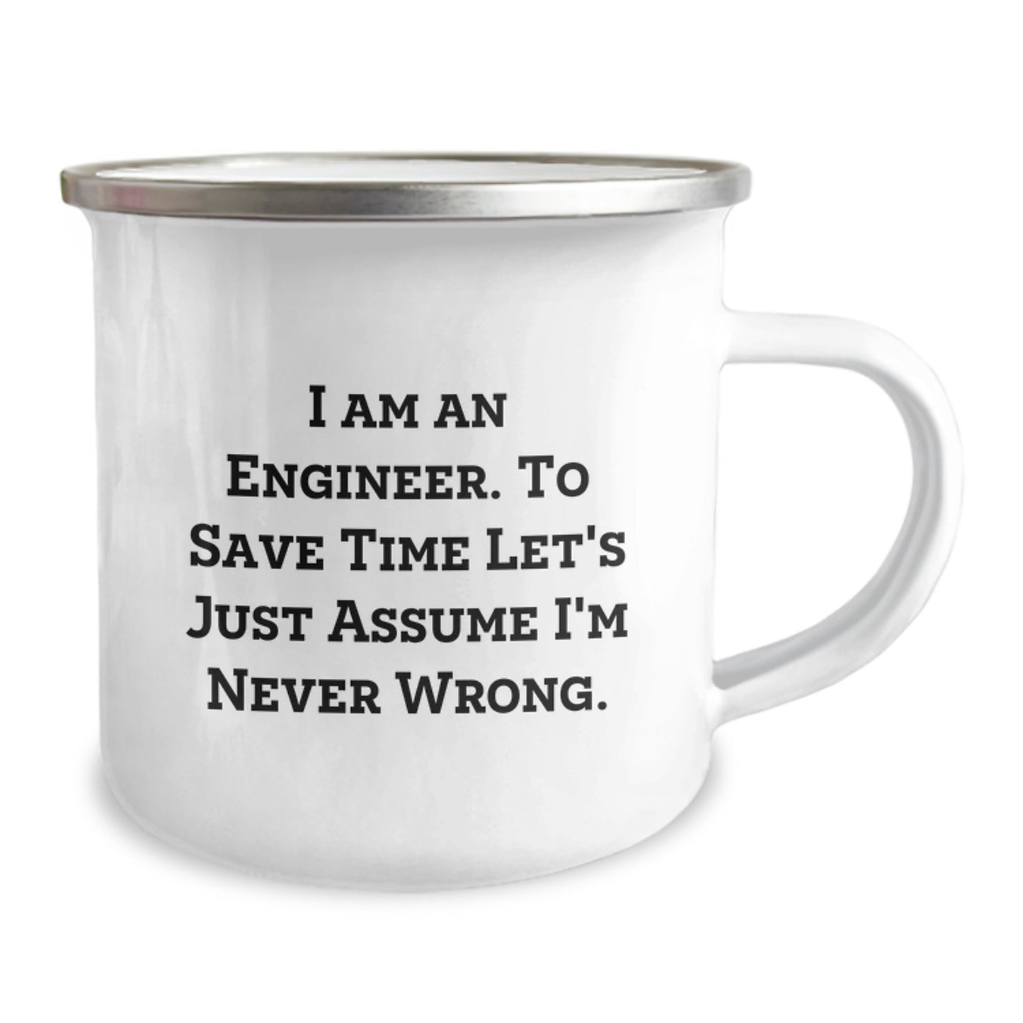 Funny Engineer Christmas Unique Gift for Him - Gifts from Men - Engineer Camping Mug - I Am An Engineer Mug - Image 2