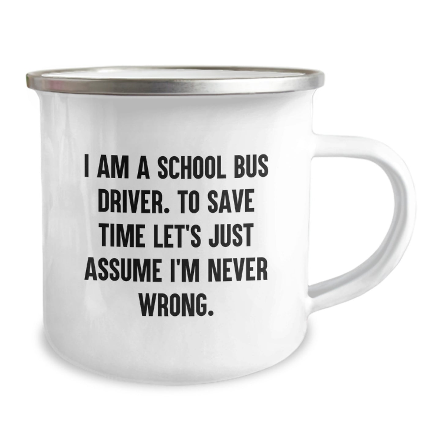 Funny School Bus Driver Gifts from Men - School Bus Driver Camping Mug - Christmas Unique Gifts for School Bus Driver Friends - Image 2
