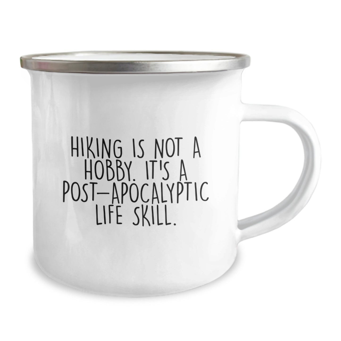 Funny Hiking Gifts from Friends - Camping Mug for Hiking Enthusiasts, Birthday Unique Gifts for Men, Hiking Is Not A Hobby - Image 2
