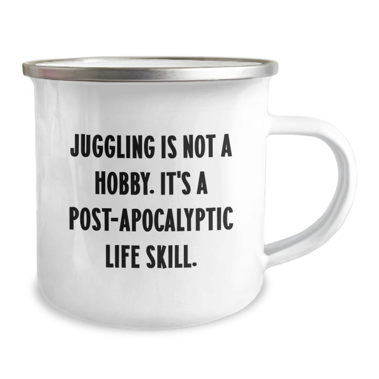 Juggling Enthusiast Gifts, Funny Quote Camping Mug for Valentine's, Unique Men Women Friends Family Coffee Mugs - Image 2