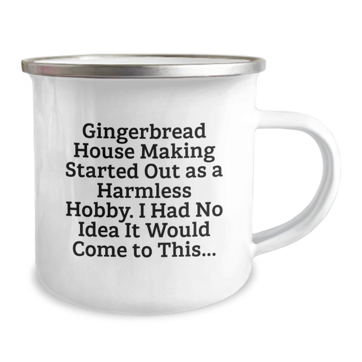 Funny Gingerbread House Making Camping Mug - Gifts for Women, Men, Friends, or Family, Perfect for Valentine's Unique Gifts - Image 2