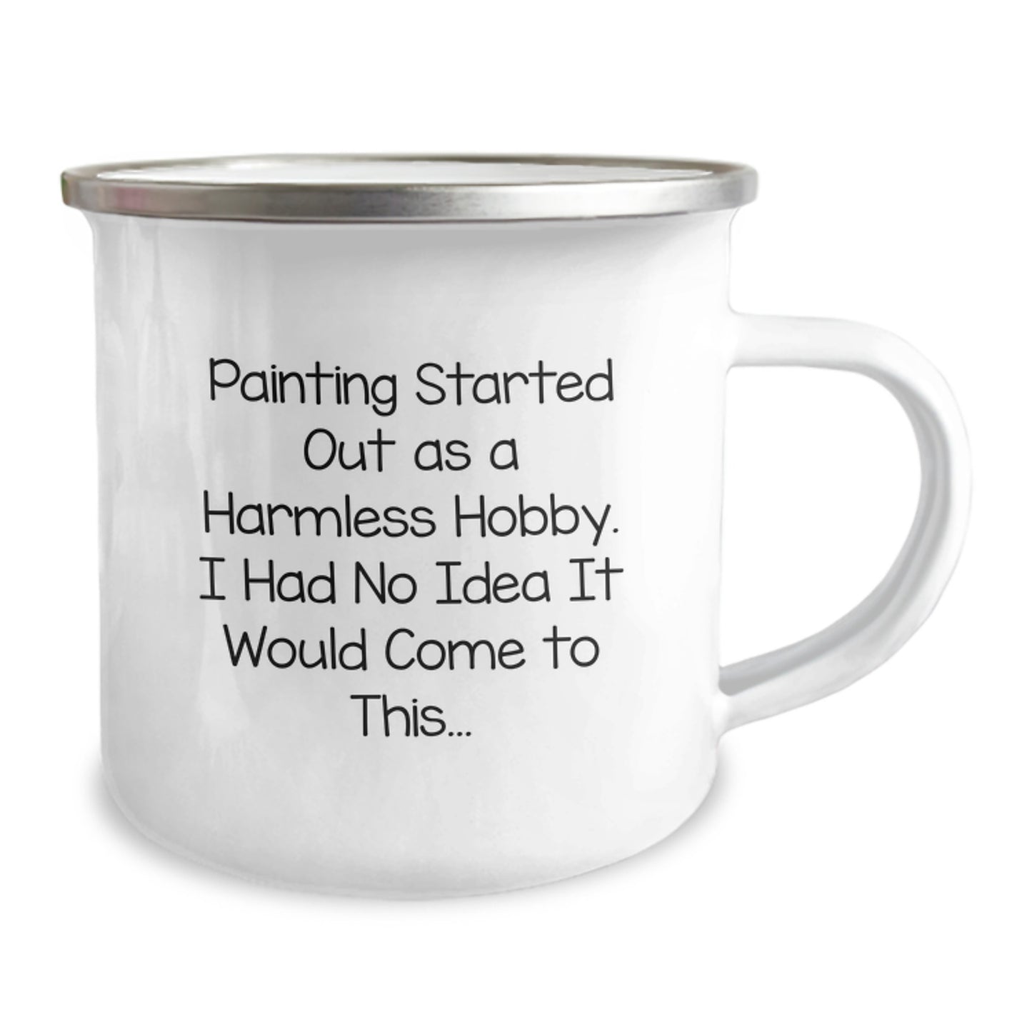 Funny Painting Gifts from Men to Women for Valentine's - Painting Camping Mug - Image 2
