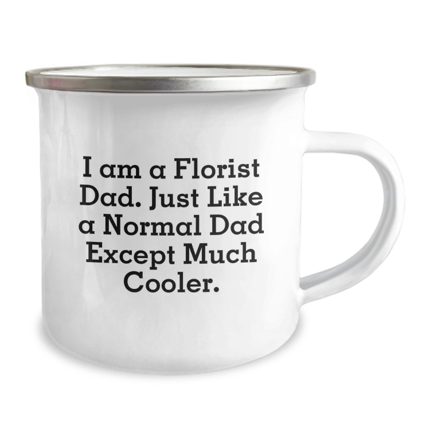 Funny Florist Camping Mug Gifts from Dad to Florist Men this Christmas Unique Season - Image 2