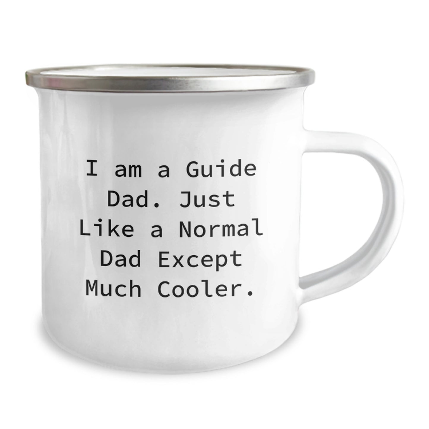 Funny Guide Dad Camping Mug, Birthday Unique Gifts from Men to Guide Friends, Funny Dad Jokes - Image 2