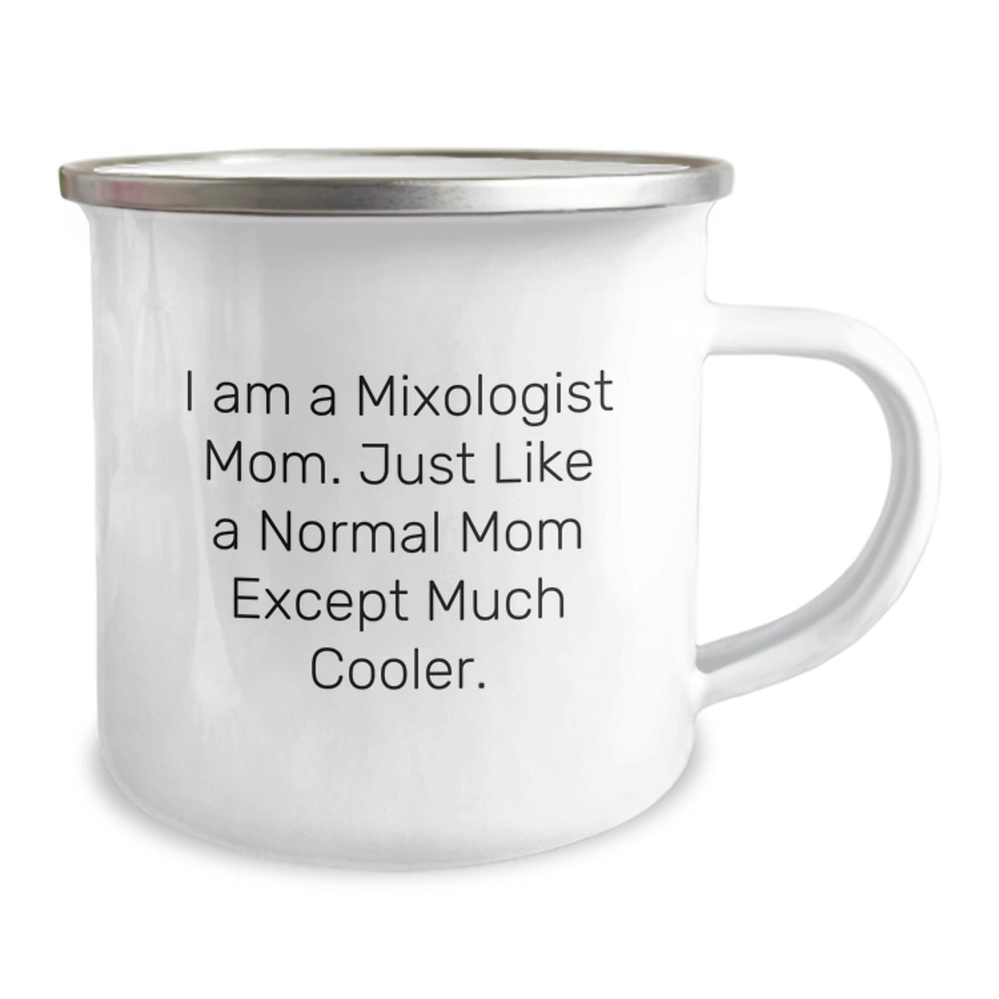 Funny Mixologist Gifts, Camping Mug for the Mixology Enthusiast, Unique Gifts from Mom to Daughter, Perfect for Christmas - Image 2