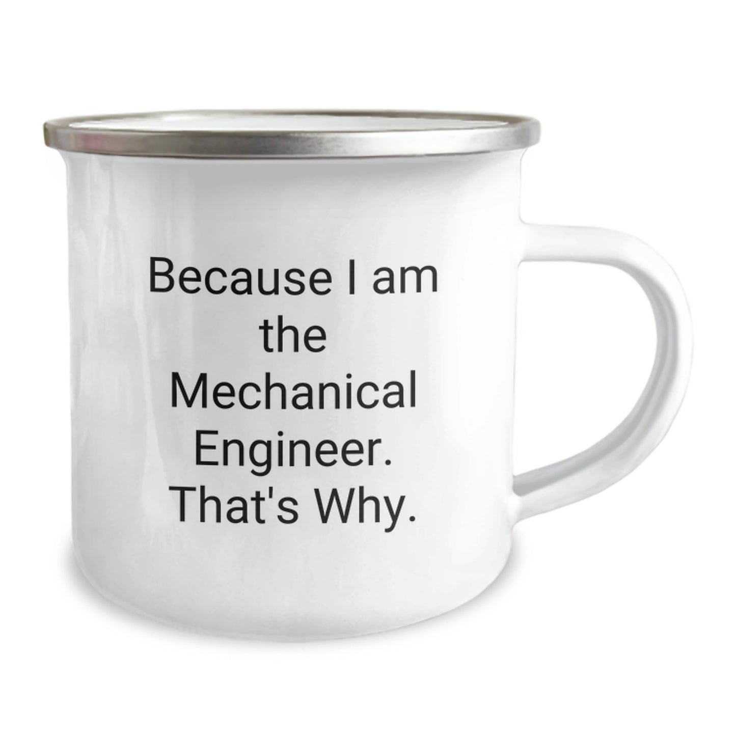 Funny Mechanical Engineer Gifts for Men - Because I Am The Mechanical Engineer. That's Why., Birthday Unique Gifts for Friends from Family - Image 2