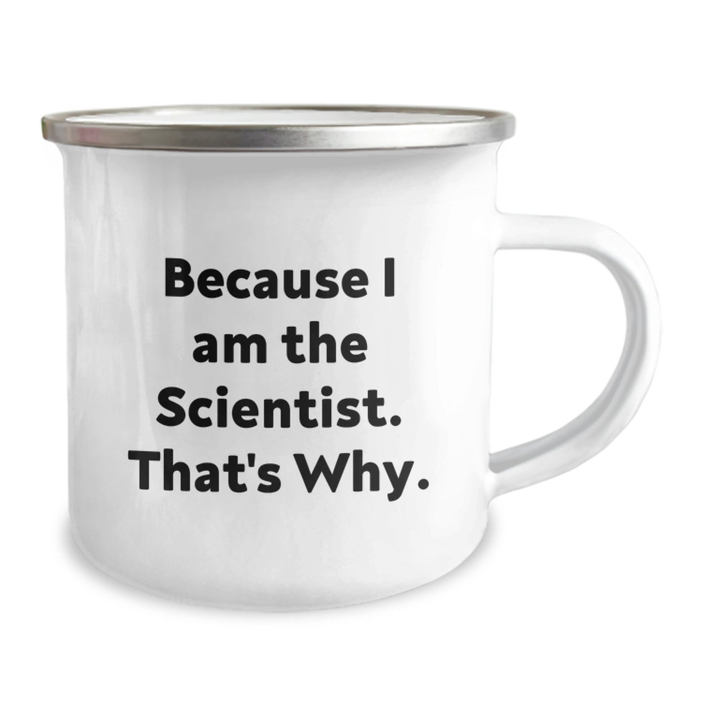 Scientist Camping Mug Funny Quote Gifts from Friends for Birthday Unique Scientist - Image 2
