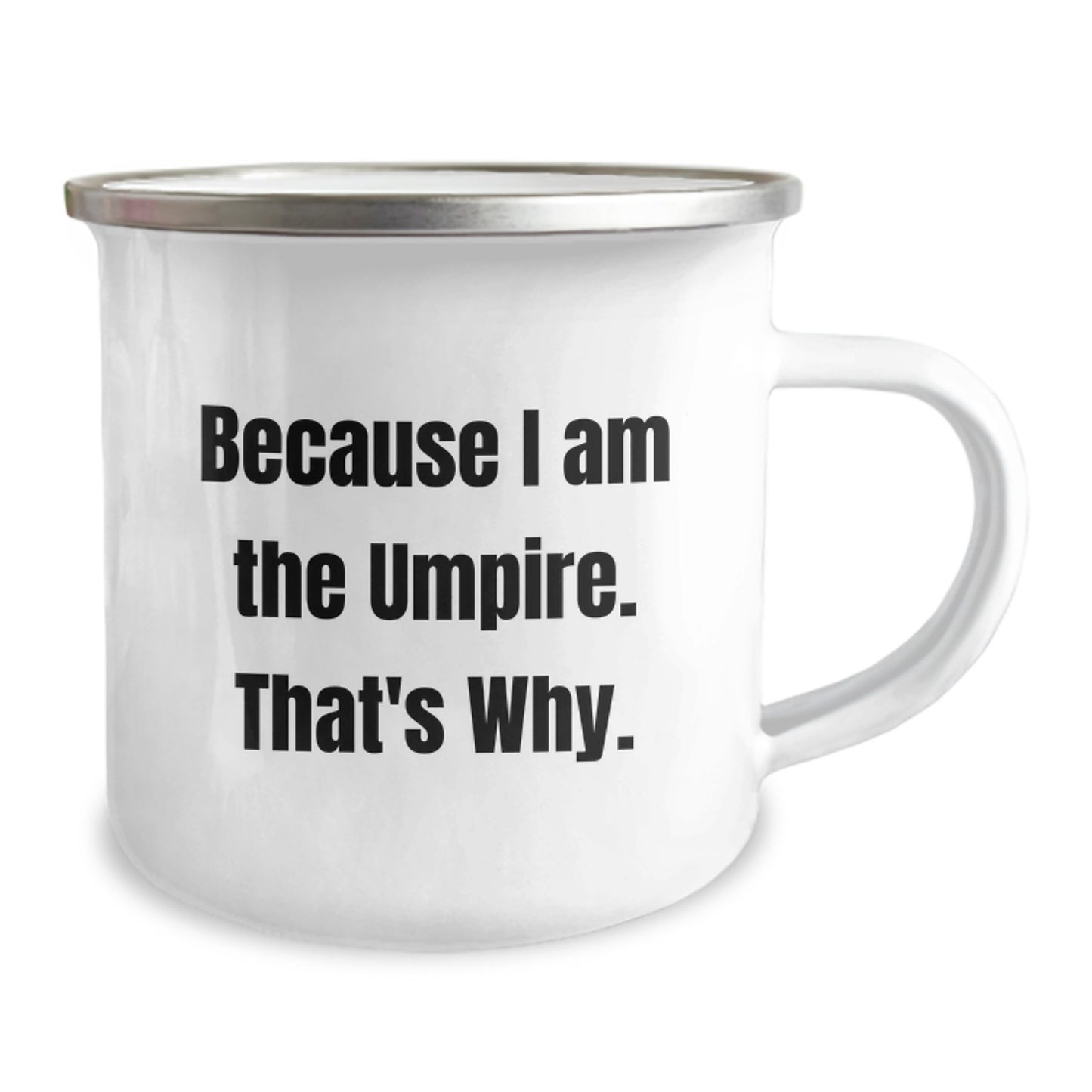 Funny Umpire Gifts from Friends Birthday Unique Gifts for Umpire Men Camping Mug - Image 2