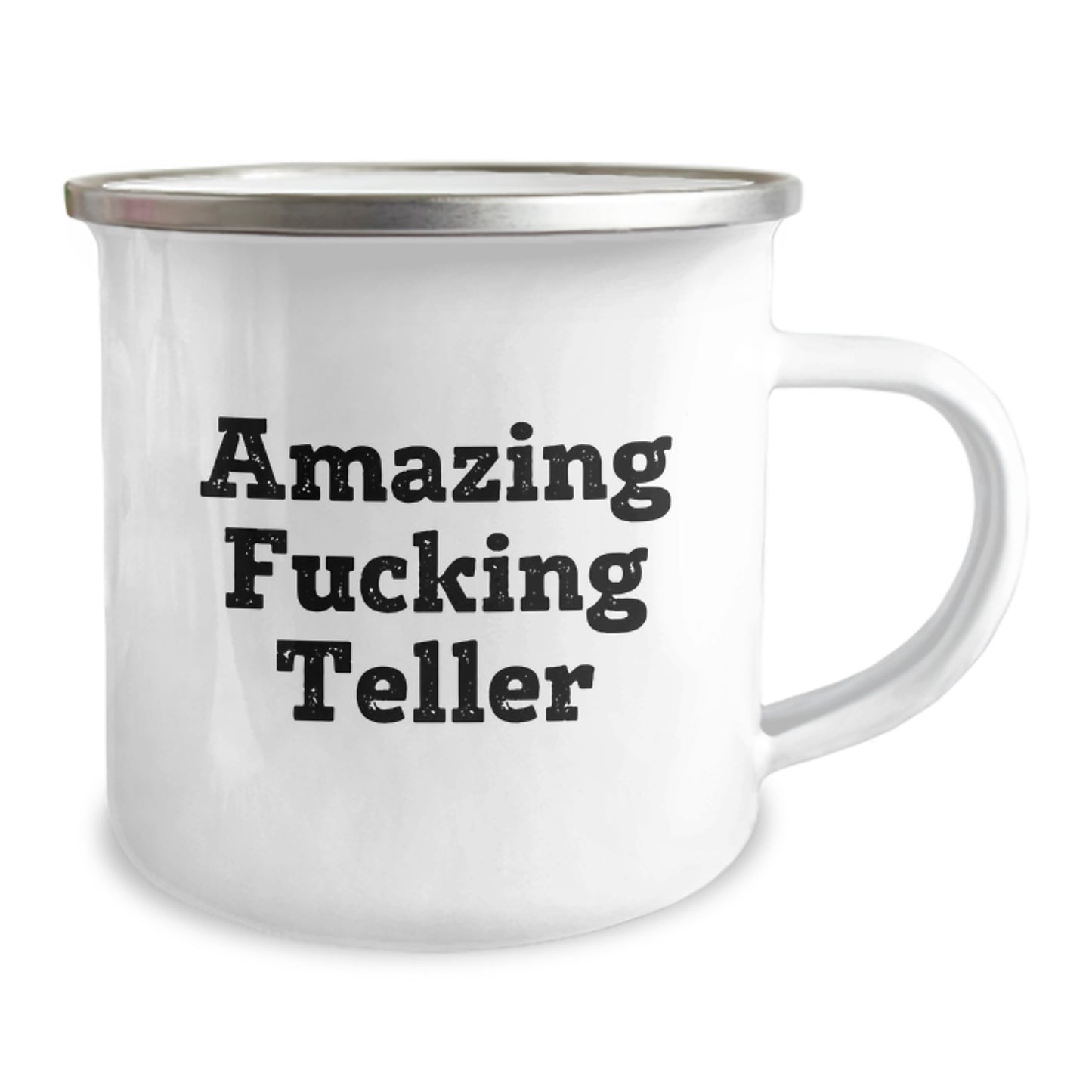 Teller Camping Mug, Funny Quote Gift from Friends, Valentine's Unique Gifts for Teller, Men, Women, Coworkers, Family - Image 2