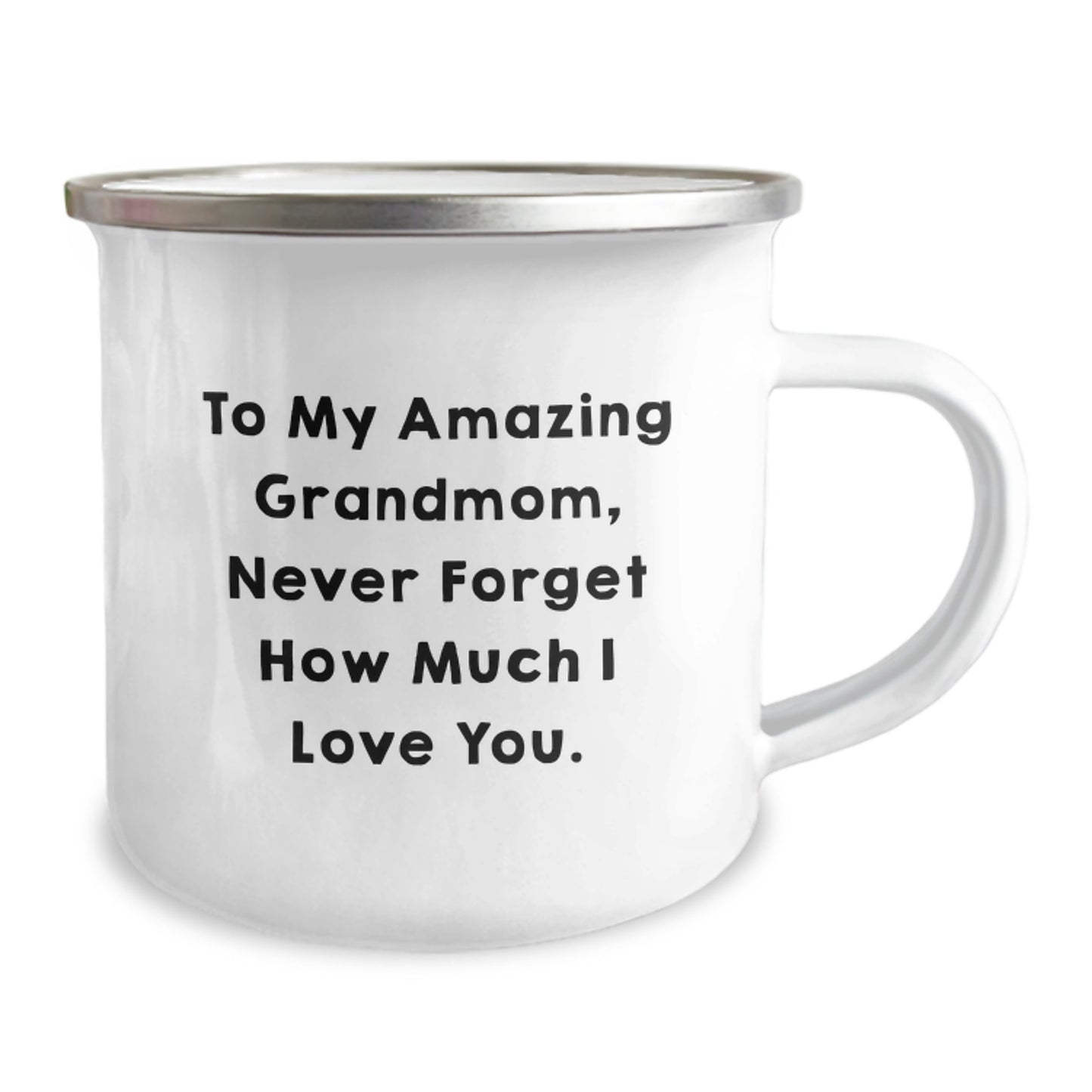 Grandmom Camping Mug To My Amazing Grandmom Inspirational Camping Gifts from Family to Grandmom Graduation Unique Gifts for Grandmom - Image 2