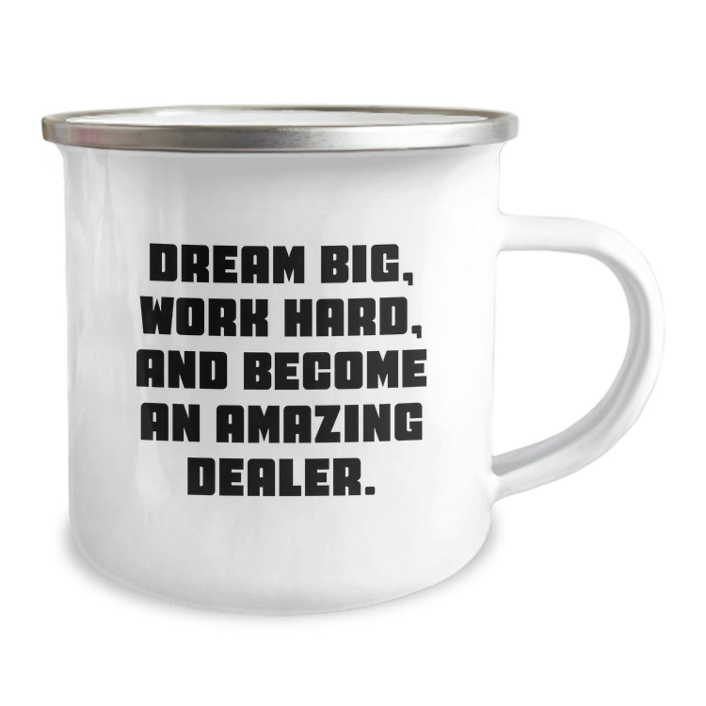 Funny Camping Mug for Graduation Unique Gifts - Inspirational Quote for Dealers from Friends - Image 2