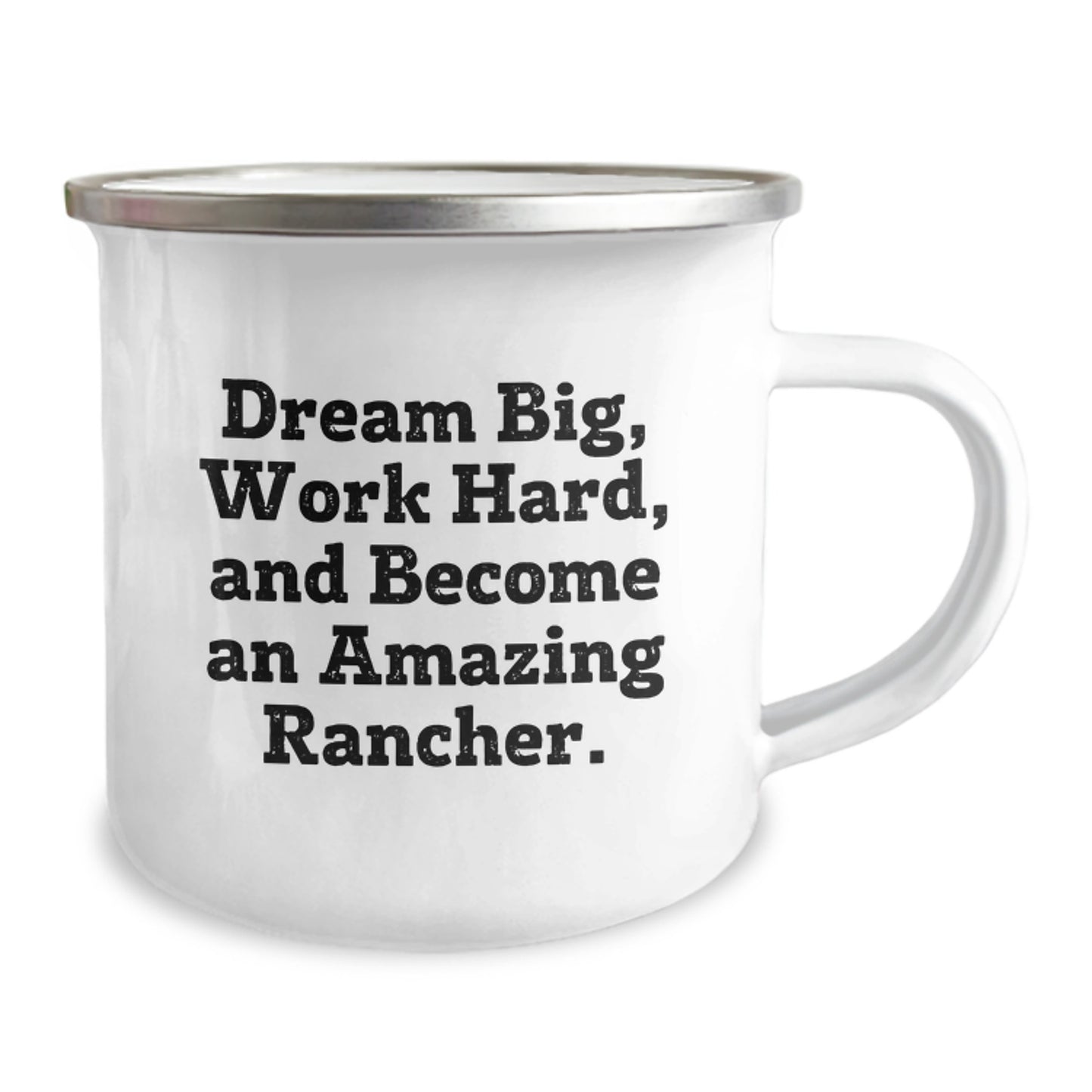 Gifts for Rancher Friends, Funny Inspirational Camping Mug, Christmas Unique Gifts from Family and Friends - Image 2